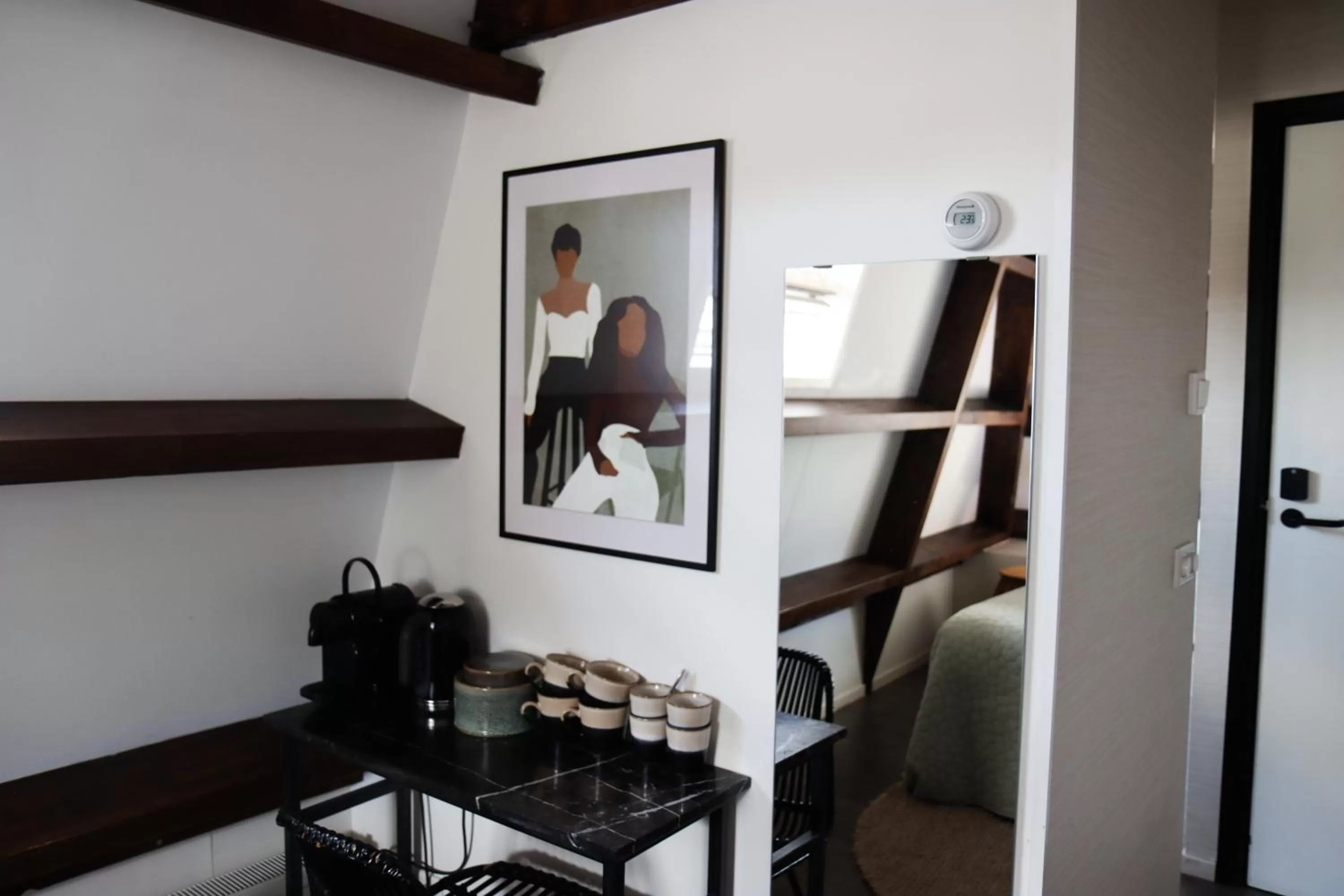 Coffee/tea facilities in Hotel Dwars