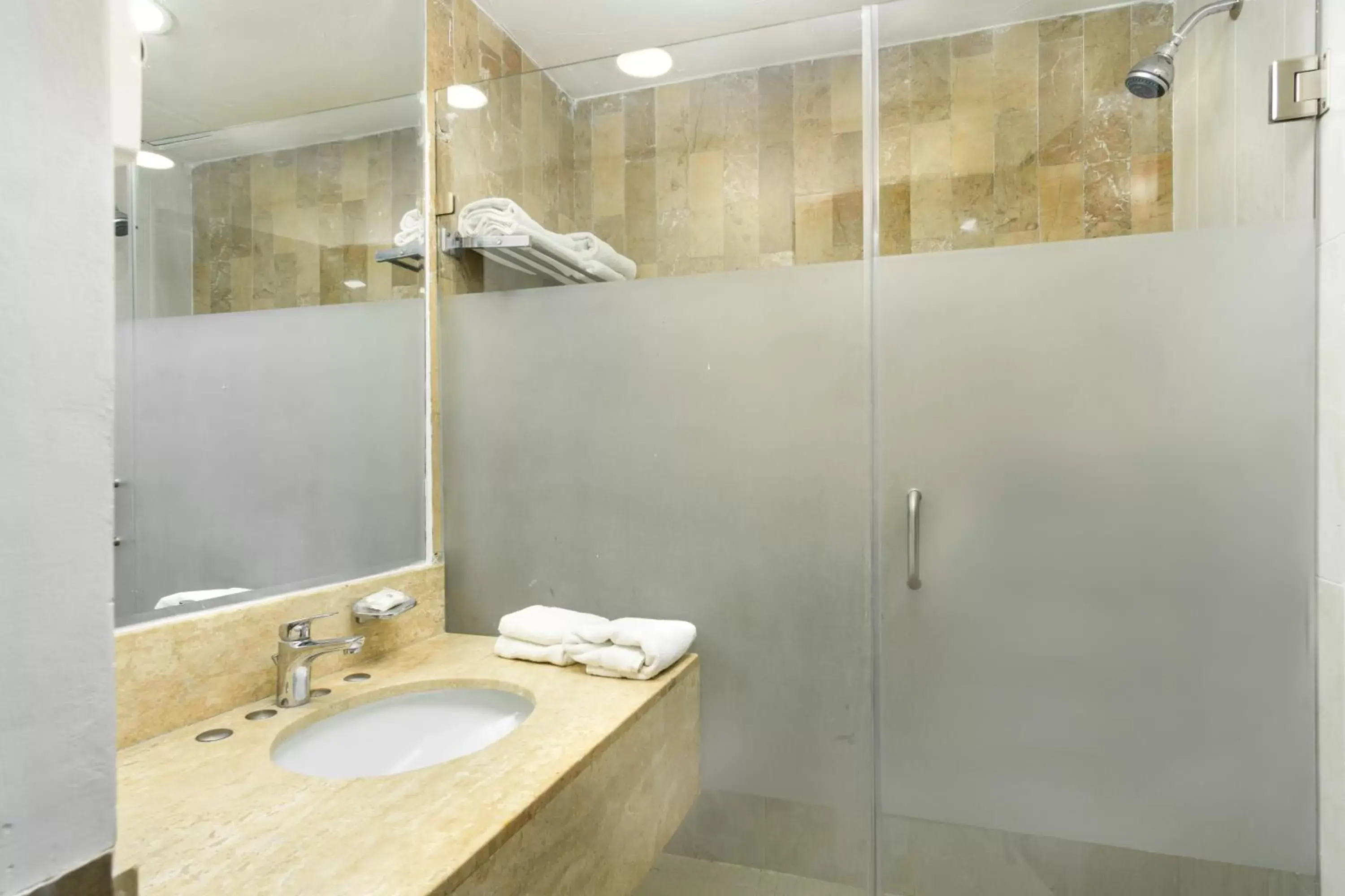 Bathroom in Quality Inn & Suites Saltillo Eurotel