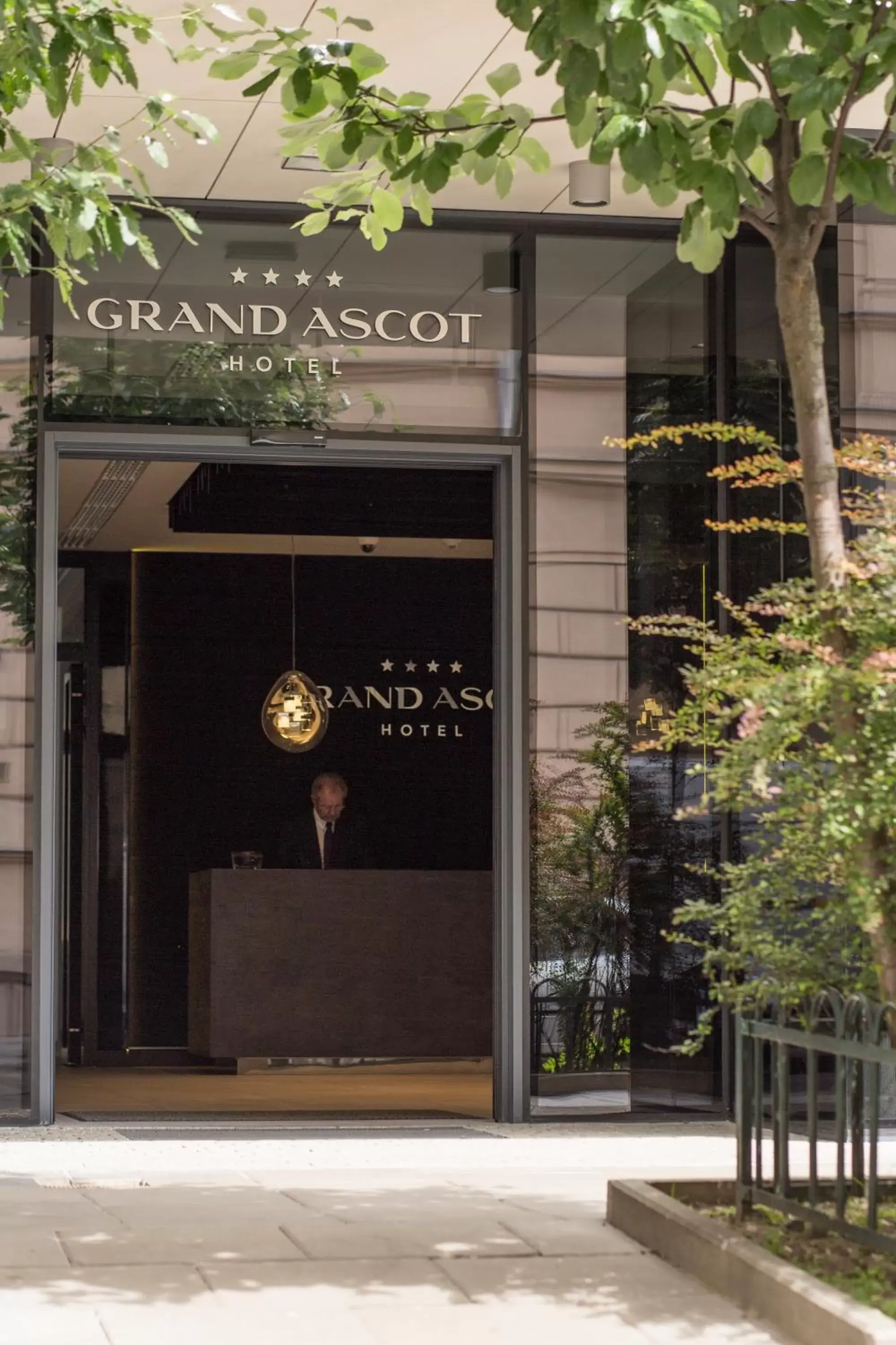 Facade/entrance in Grand Ascot Hotel