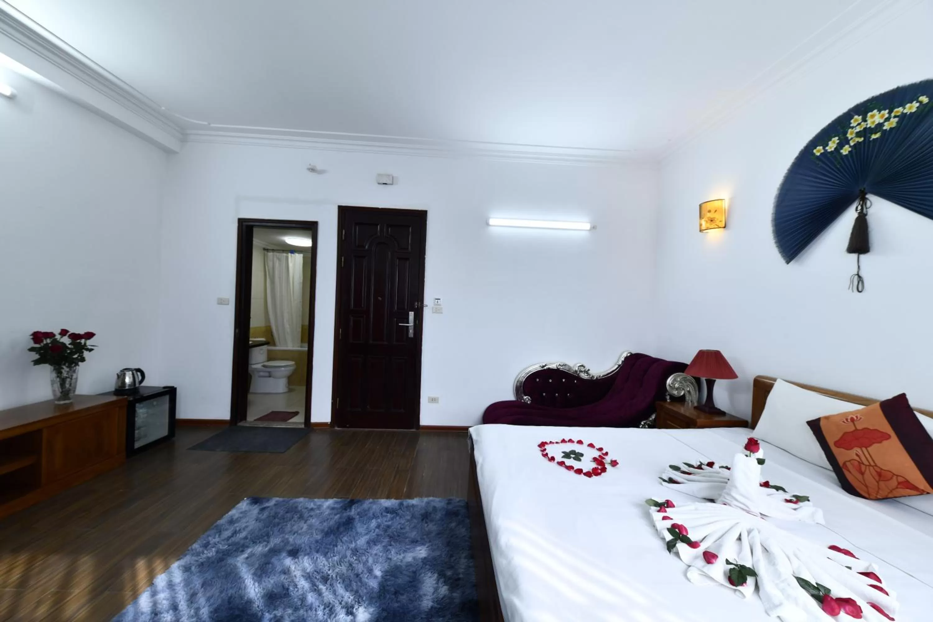 Bed in Phoenix Legend Hotel Hanoi