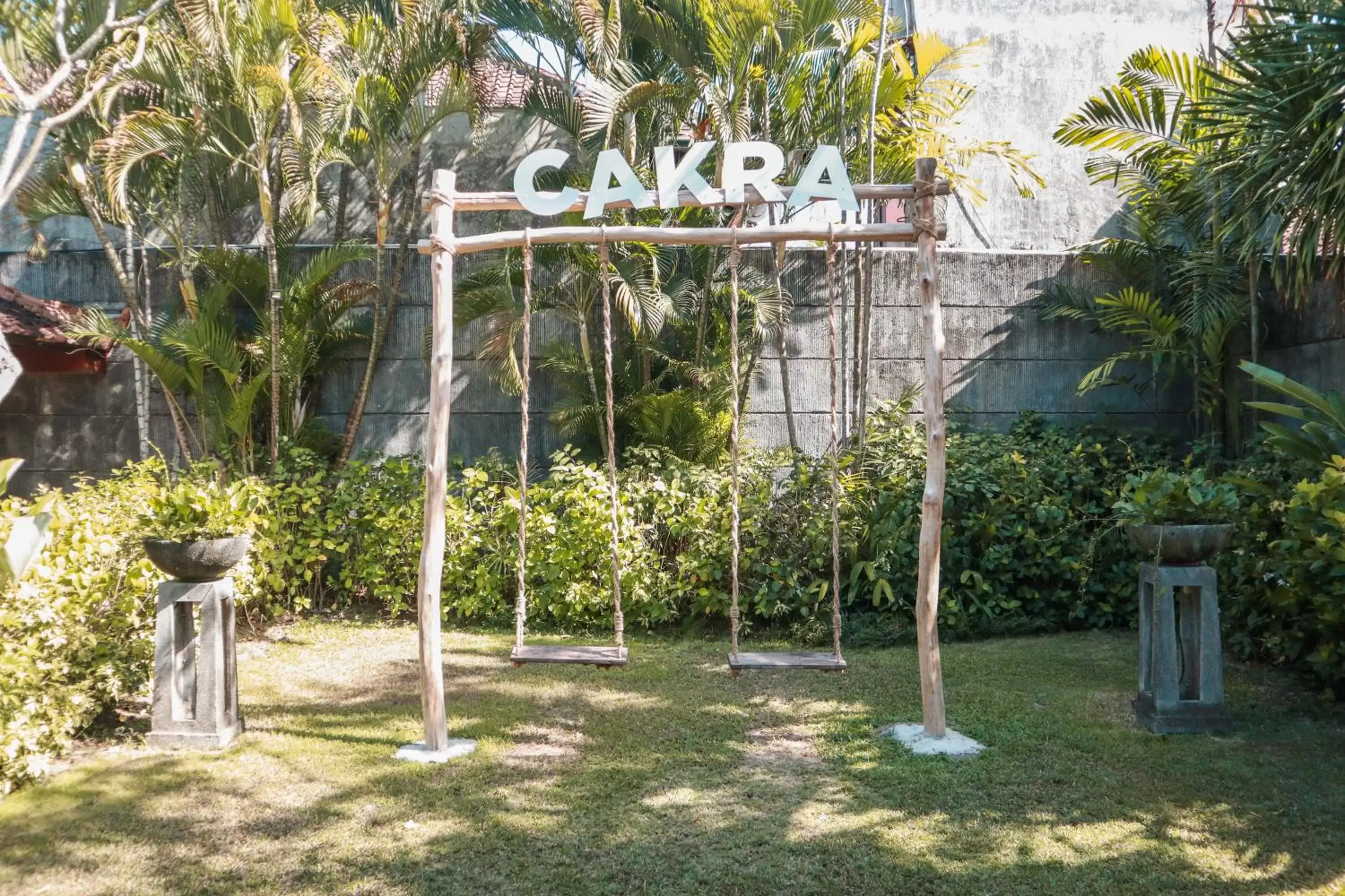 Area and facilities, Garden in The Cakra Hotel