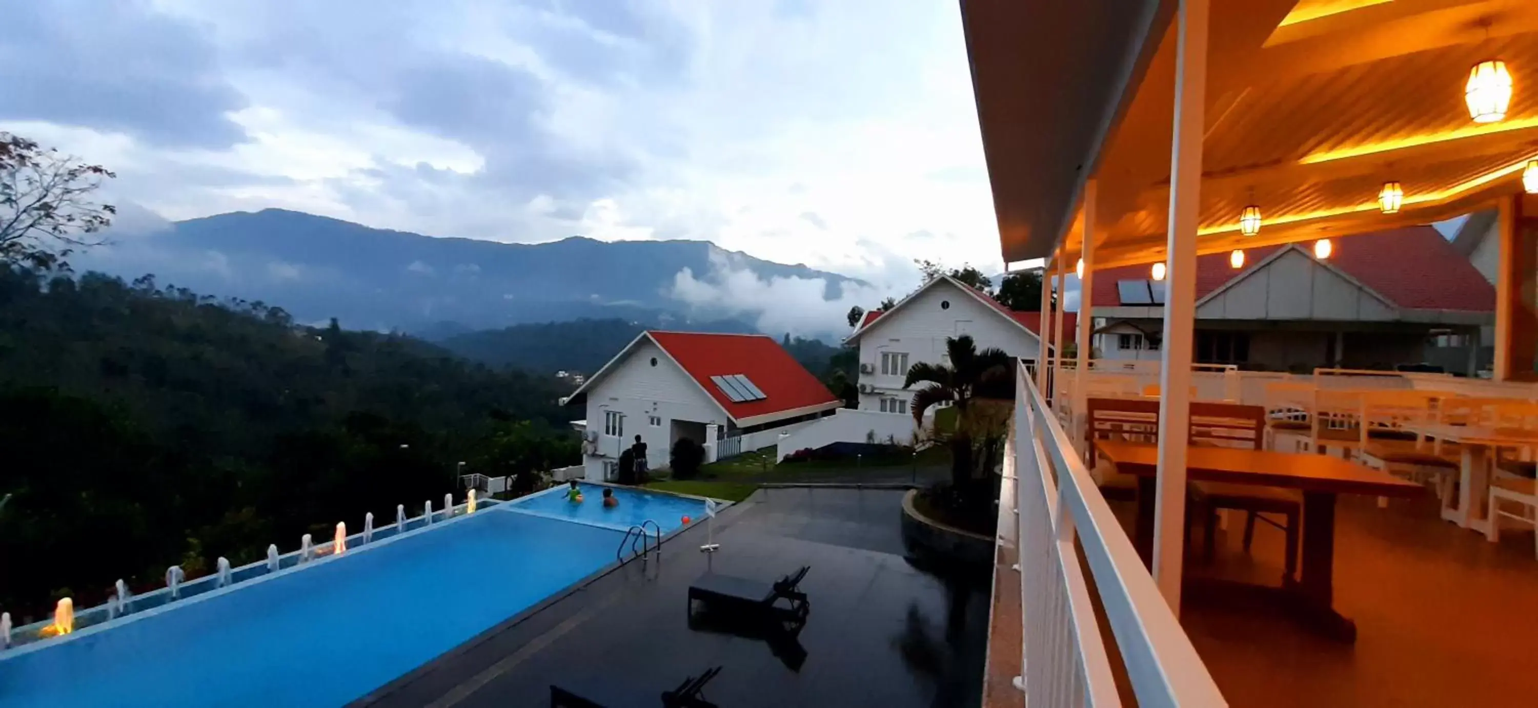 Pool view in The Fog Munnar (Resort & Spa)