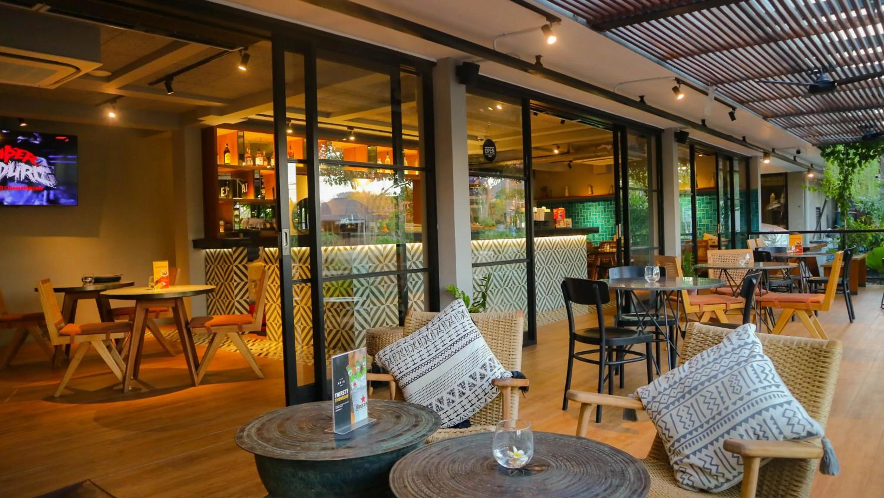 Restaurant/places to eat in Abia Villa Legian
