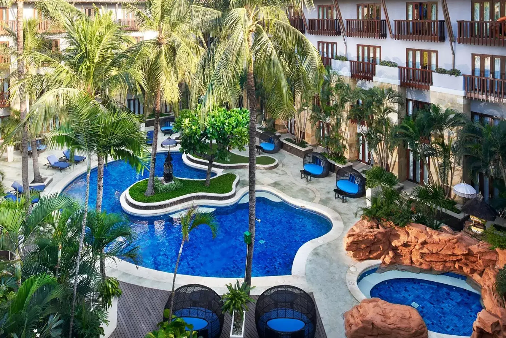 Pool View in Hard Rock Hotel Bali