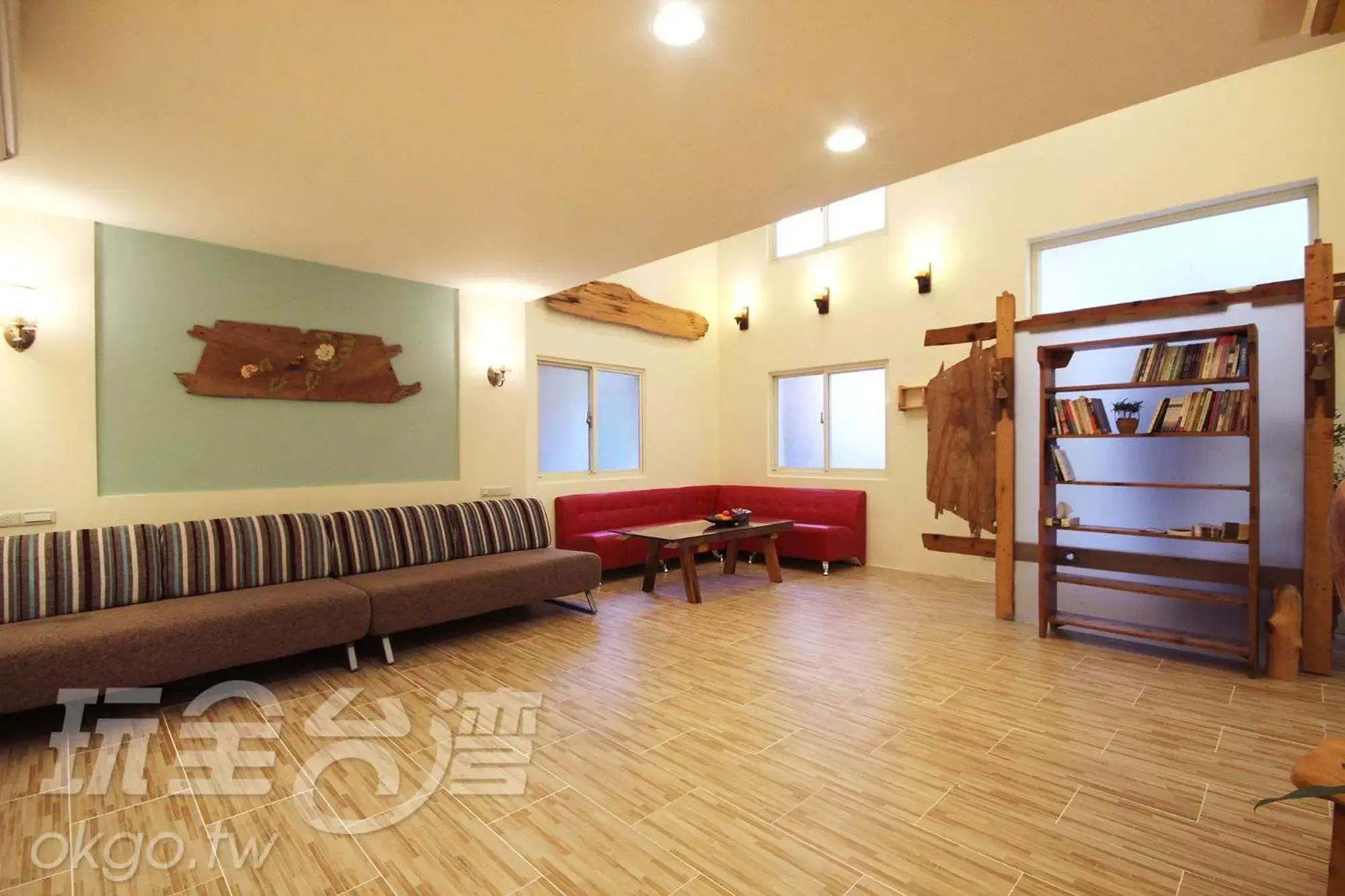 Living room in Chien Ching B&B Living room in Chien Ching B&B