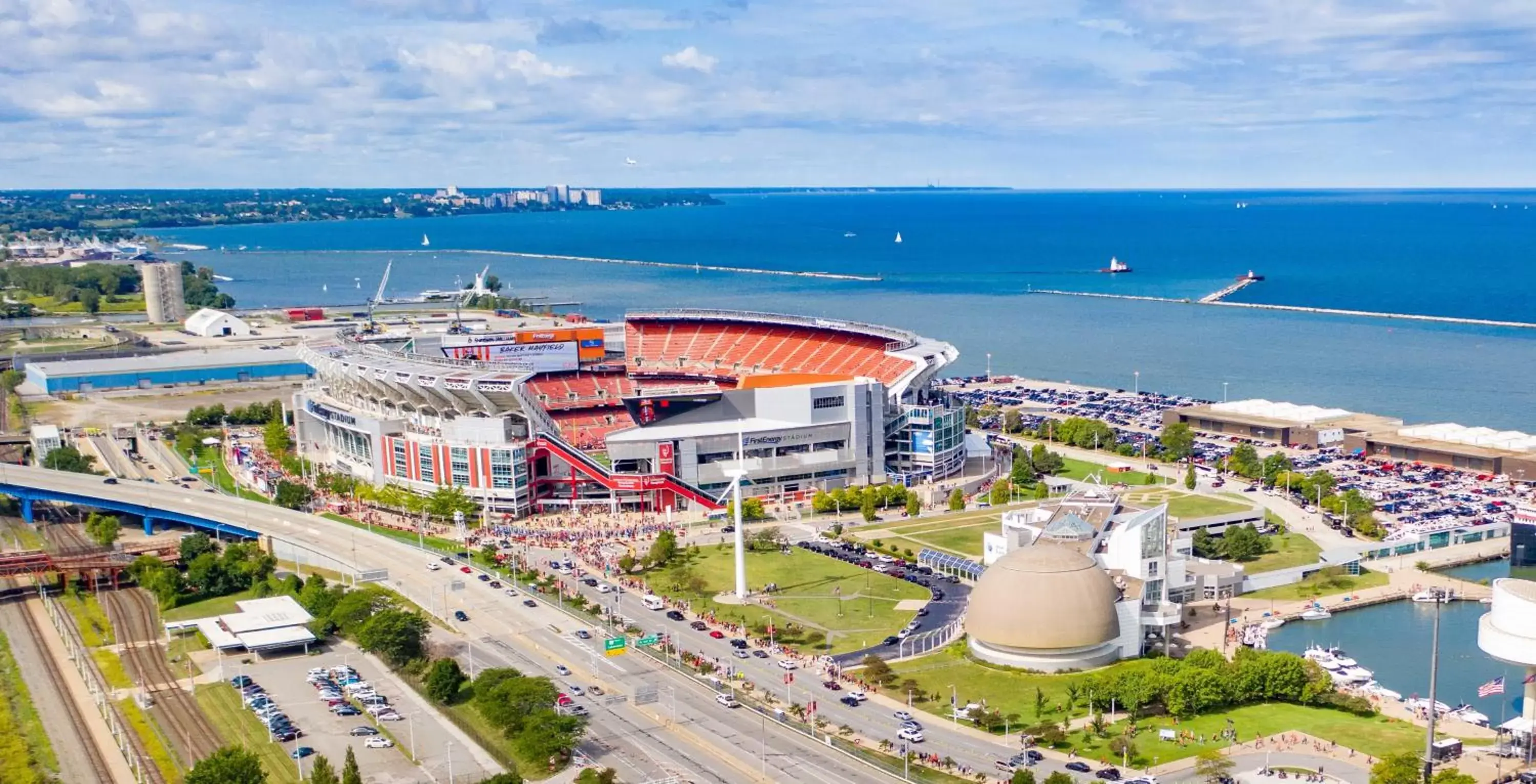 Nearby landmark, Bird's-eye View in Crowne Plaza Cleveland at Playhouse Square, an IHG Hotel