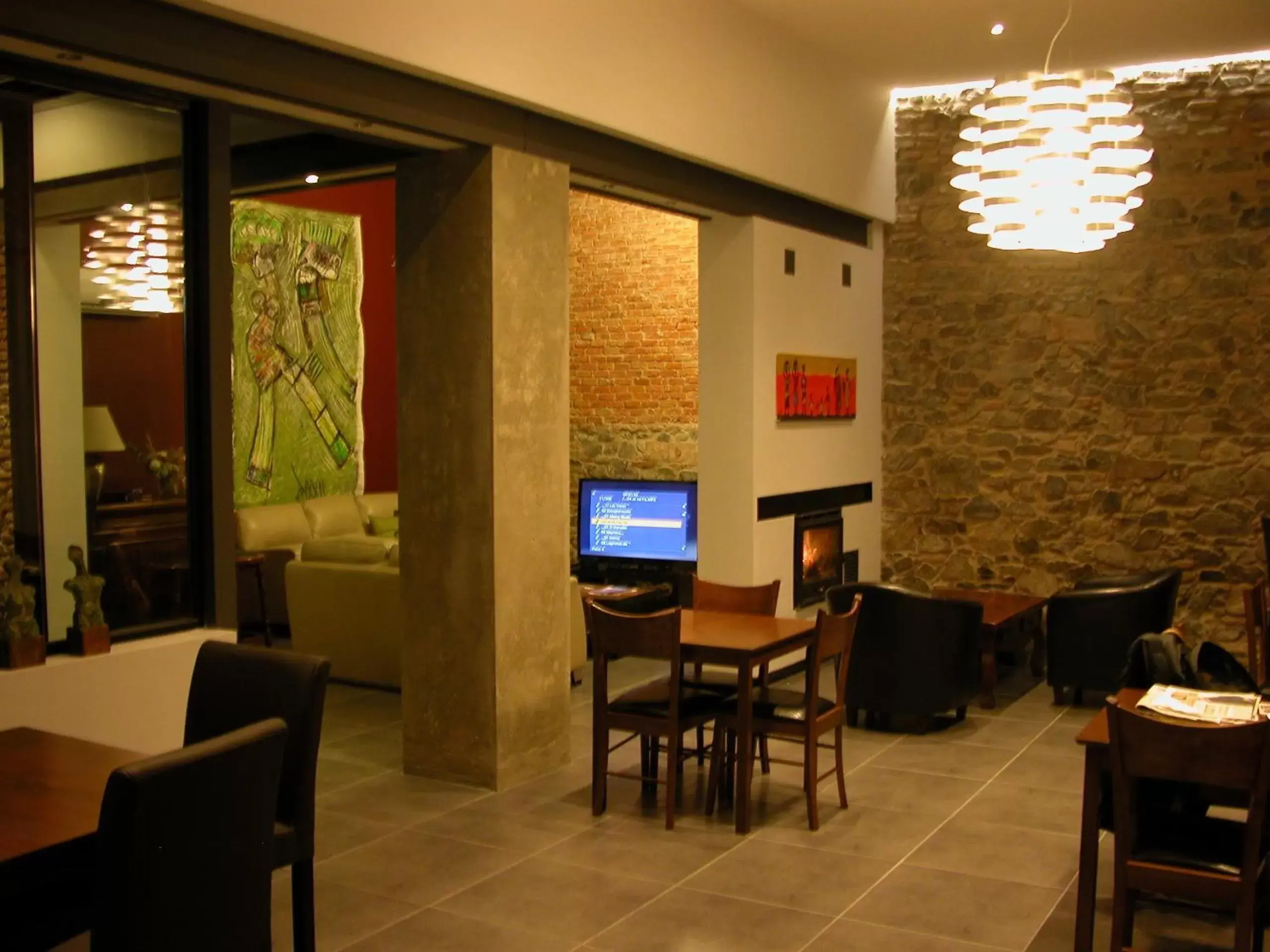 Communal lounge/ TV room, Restaurant/Places to Eat in Posada Boutique Las Terrazas