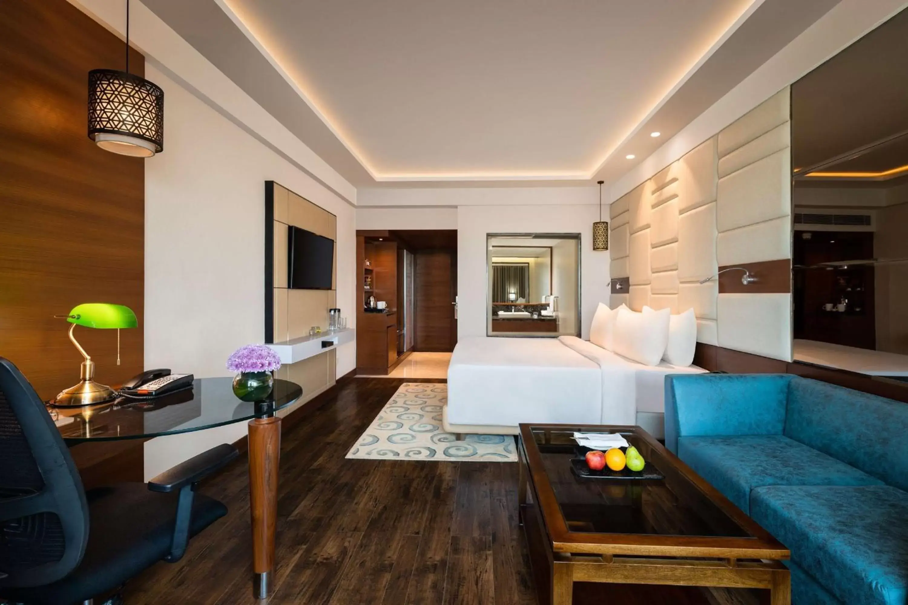 Suite- Enjoy 2 way airport transfers,Complementary 2 pints of beer or 2 IMFL (30 ml) along with 2 veg/non veg platter between 5:00 PM to 7:00 PM in red lounge per night per room. in Radisson Jaipur City Center Suite- Enjoy 2 way airport transfers,Complementary 2 pints of beer or 2 IMFL (30 ml) along with 2 veg/non veg platter between 5:00 PM to 7:00 PM in red lounge per night per room. in Radisson Jaipur City Center