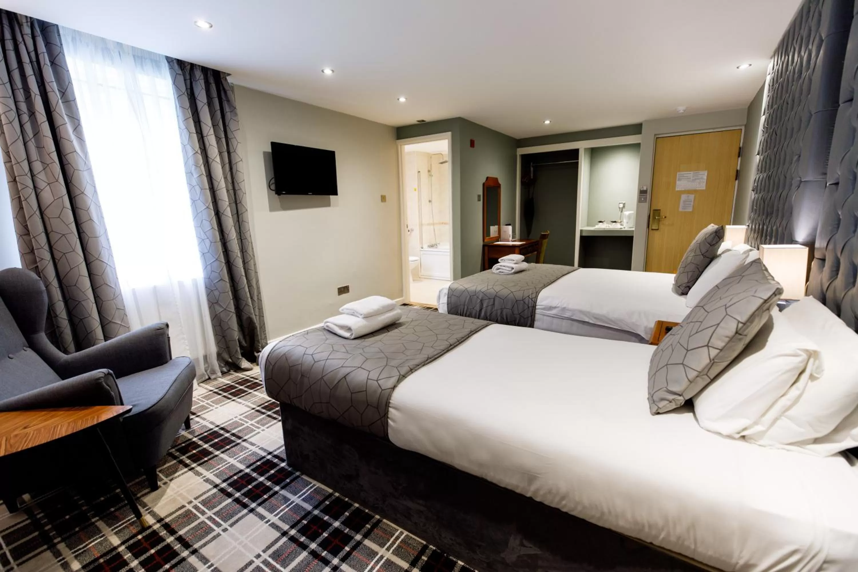 View (from property/room), Bed in Heritage Park Pontypridd, Trademark Collection by Wyndham