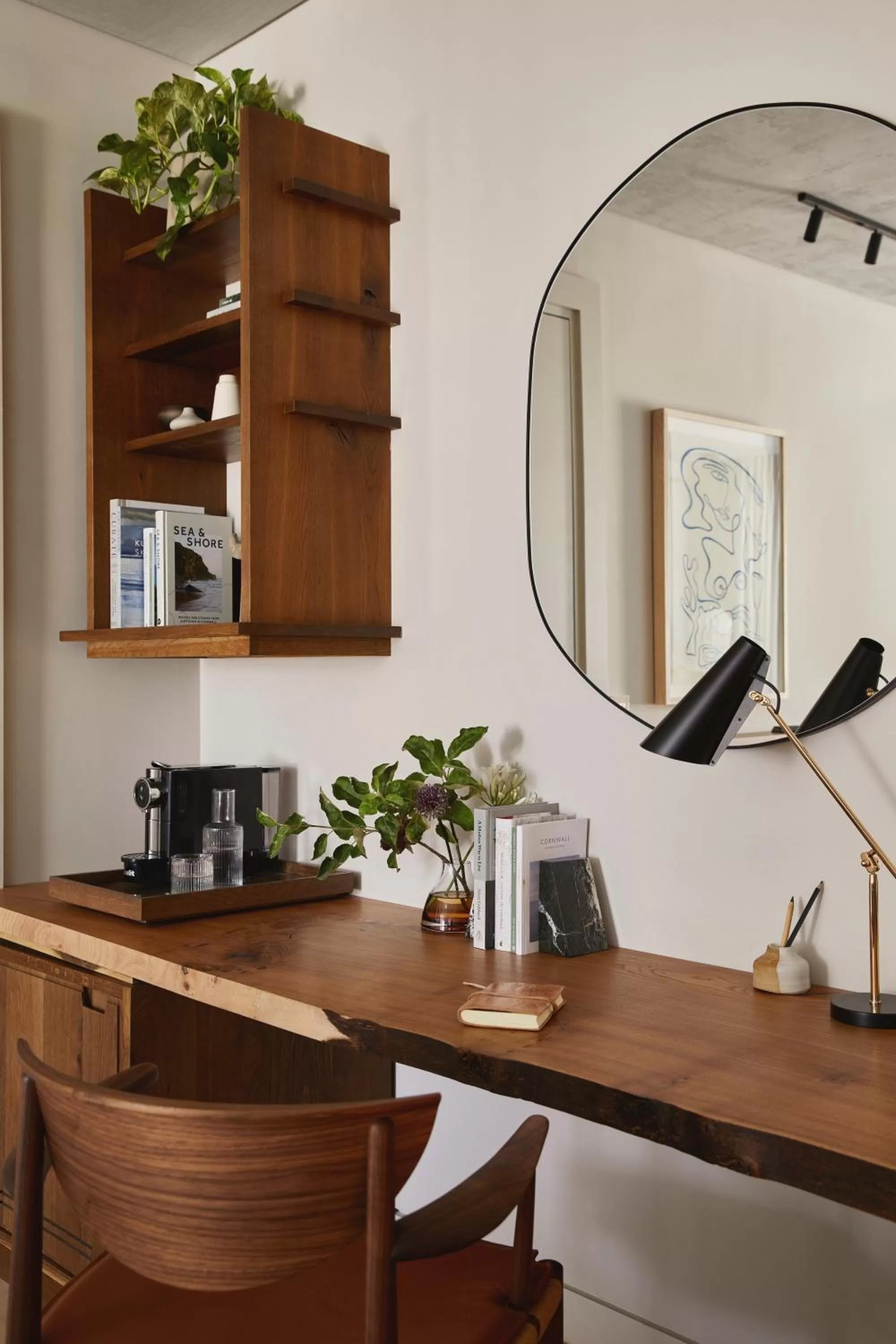 Bedroom in Fowey Hall Hotel