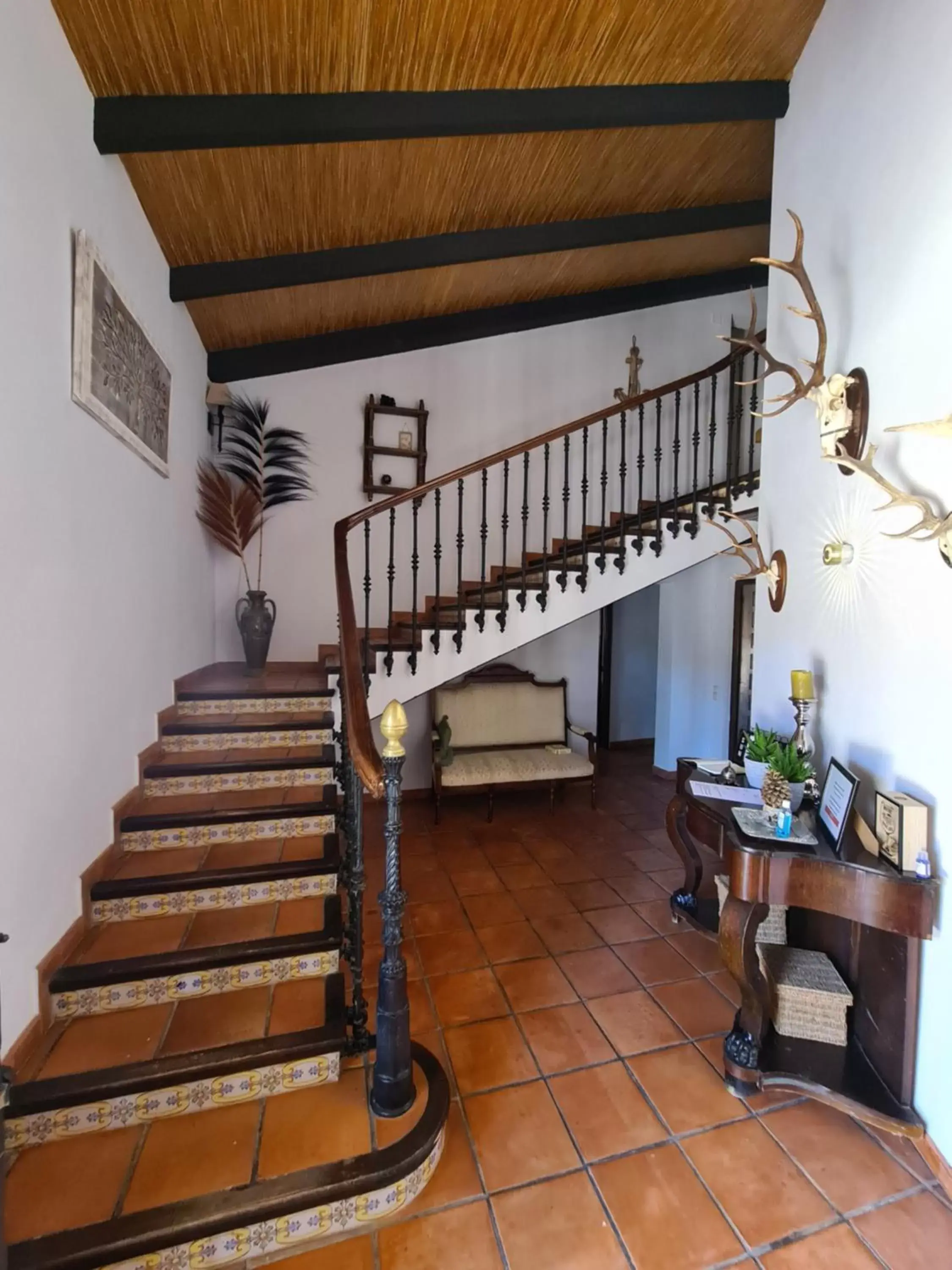 Lobby or reception in Finca la Yuca