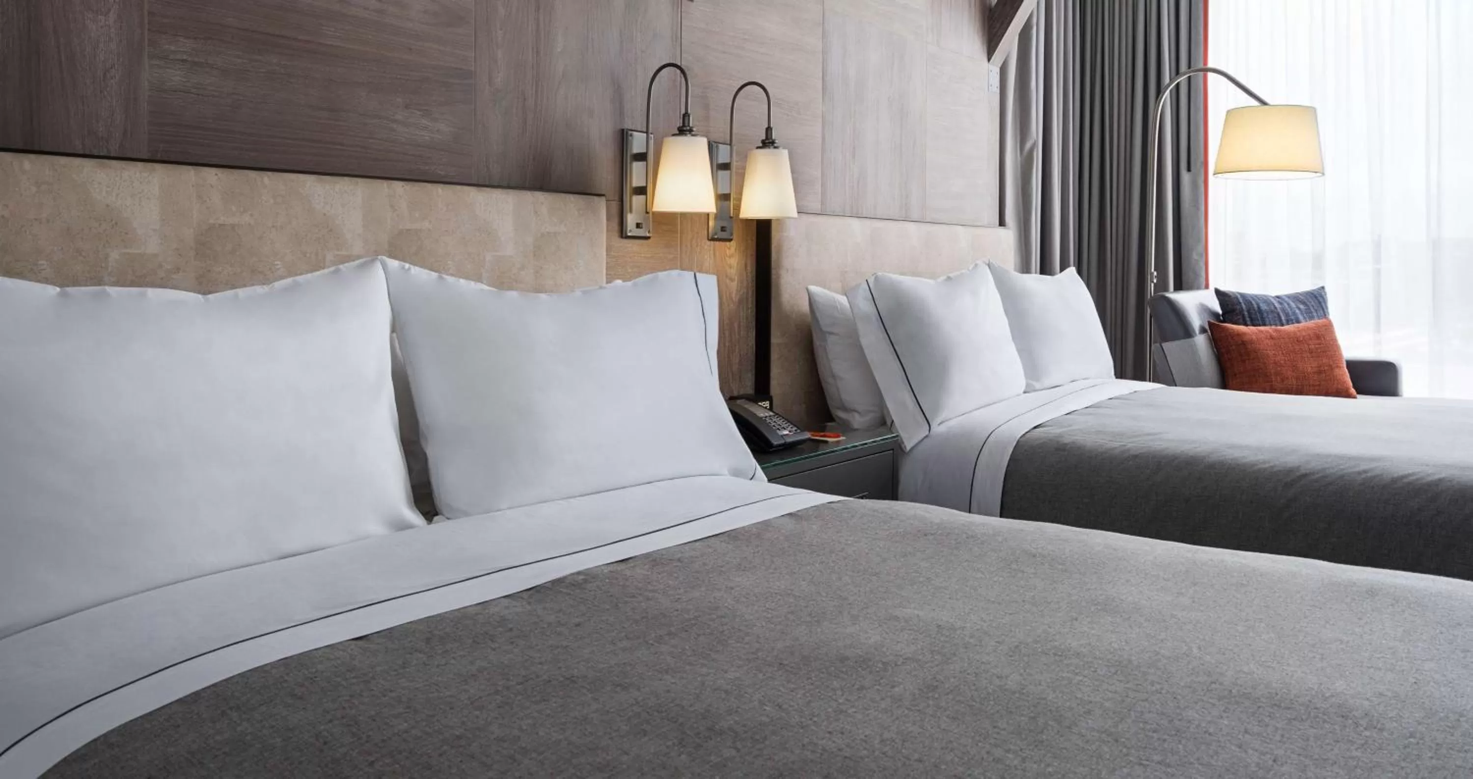 Bed in Canopy By Hilton Washington DC The Wharf