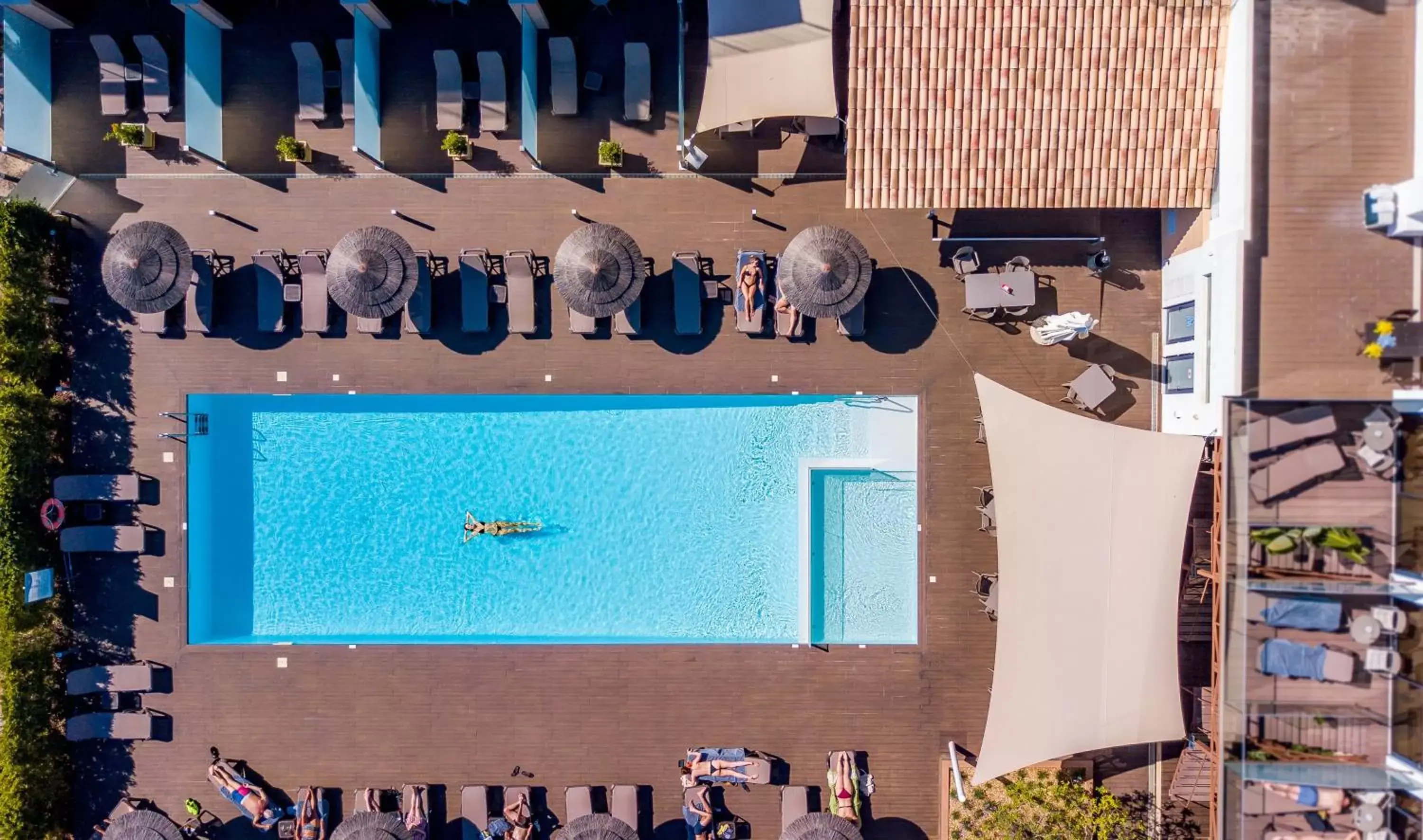 Swimming pool, Pool View in Lagos Atlantic Hotel
