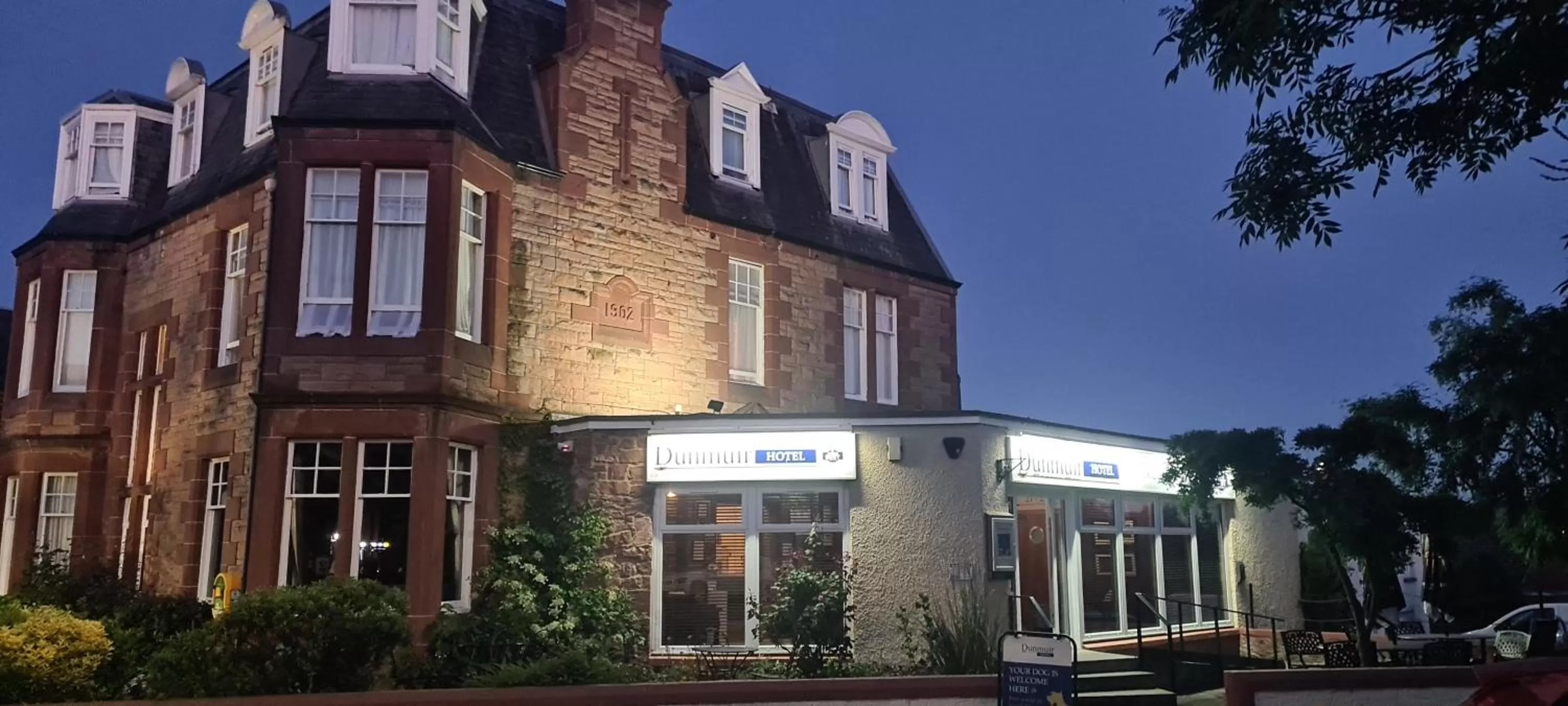 Property building in Dunmuir Hotel