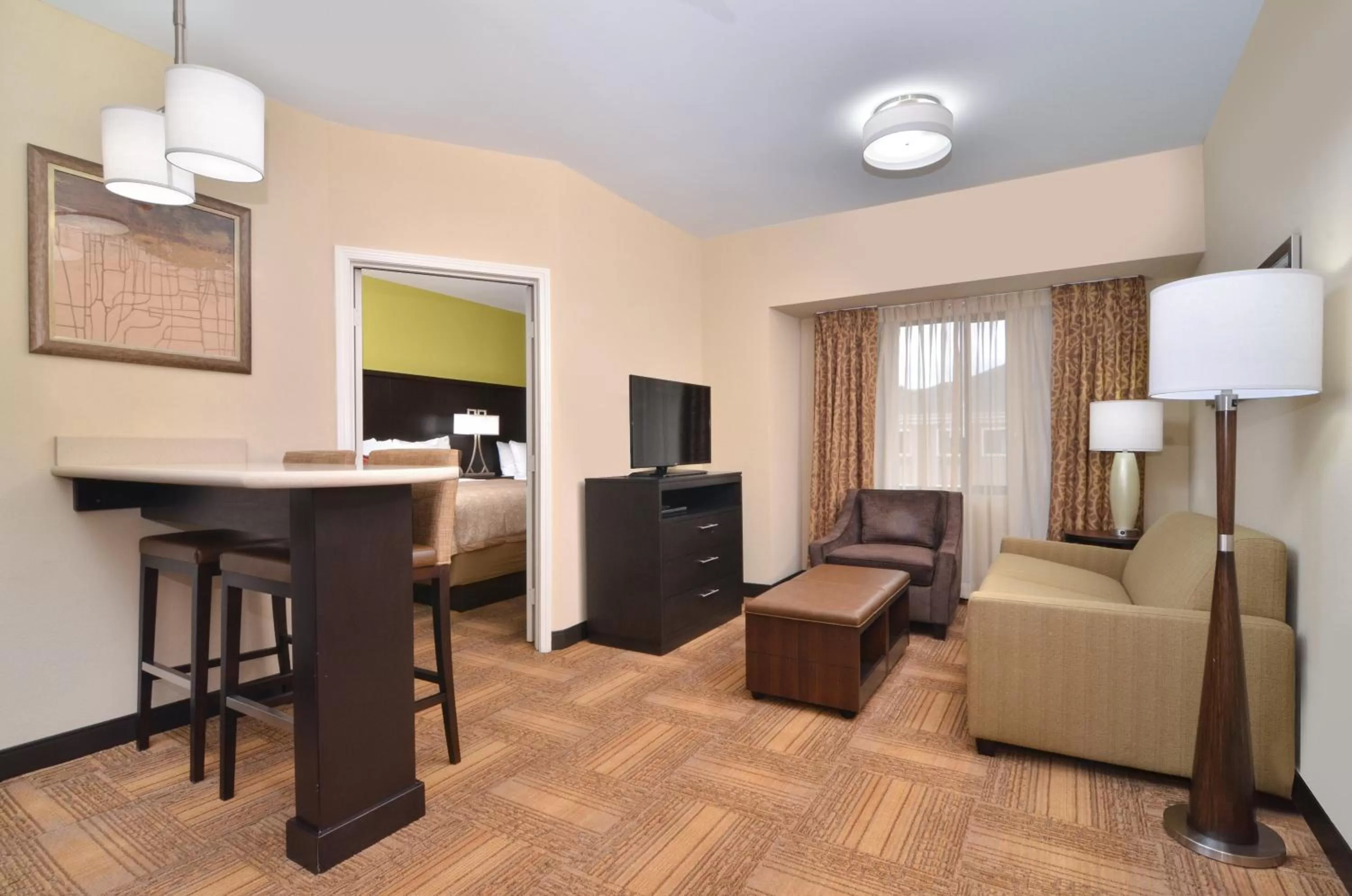 Photo of the whole room, Bed in Staybridge Suites Tomball by IHG