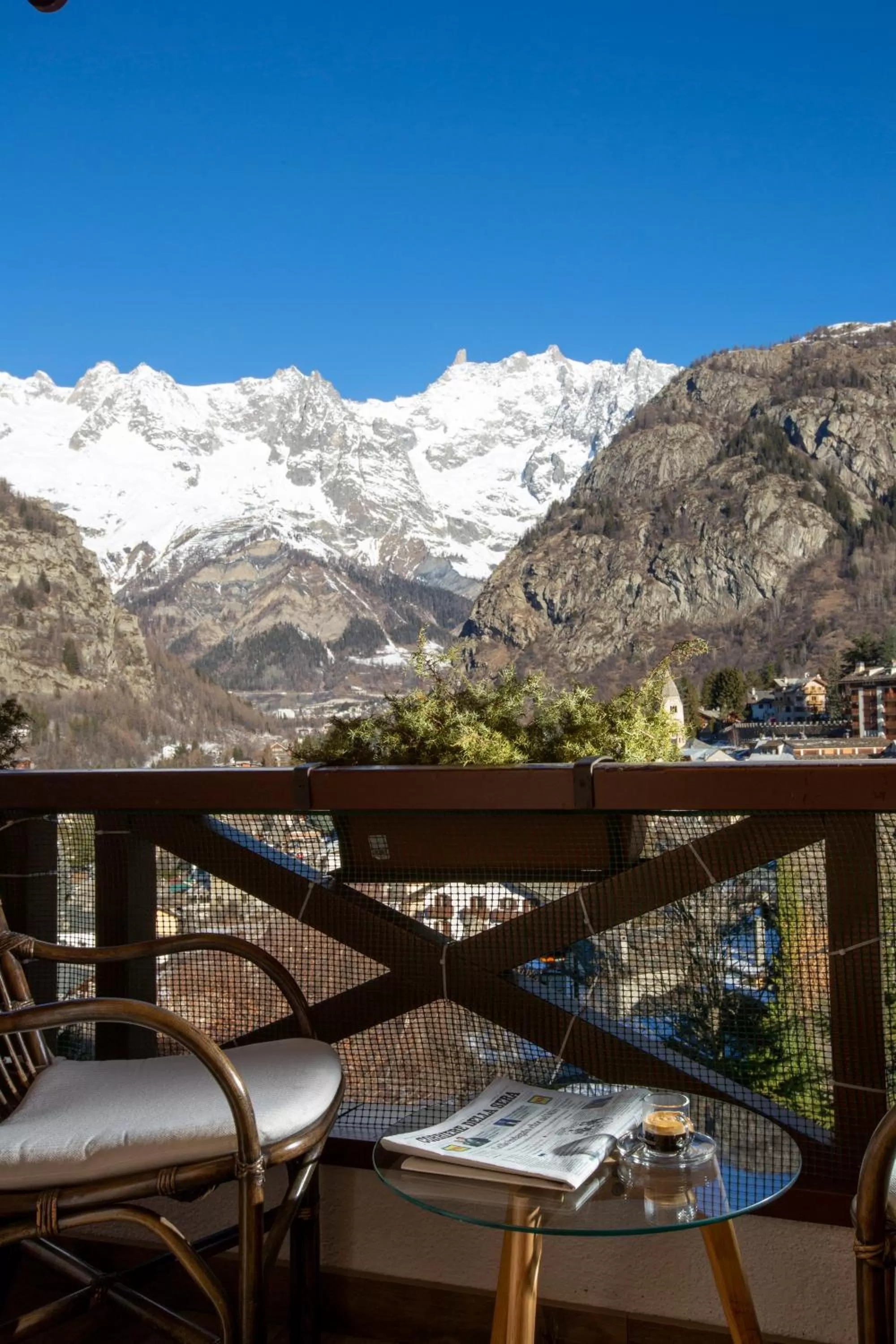 Balcony/Terrace in Grand Hotel Royal E Golf