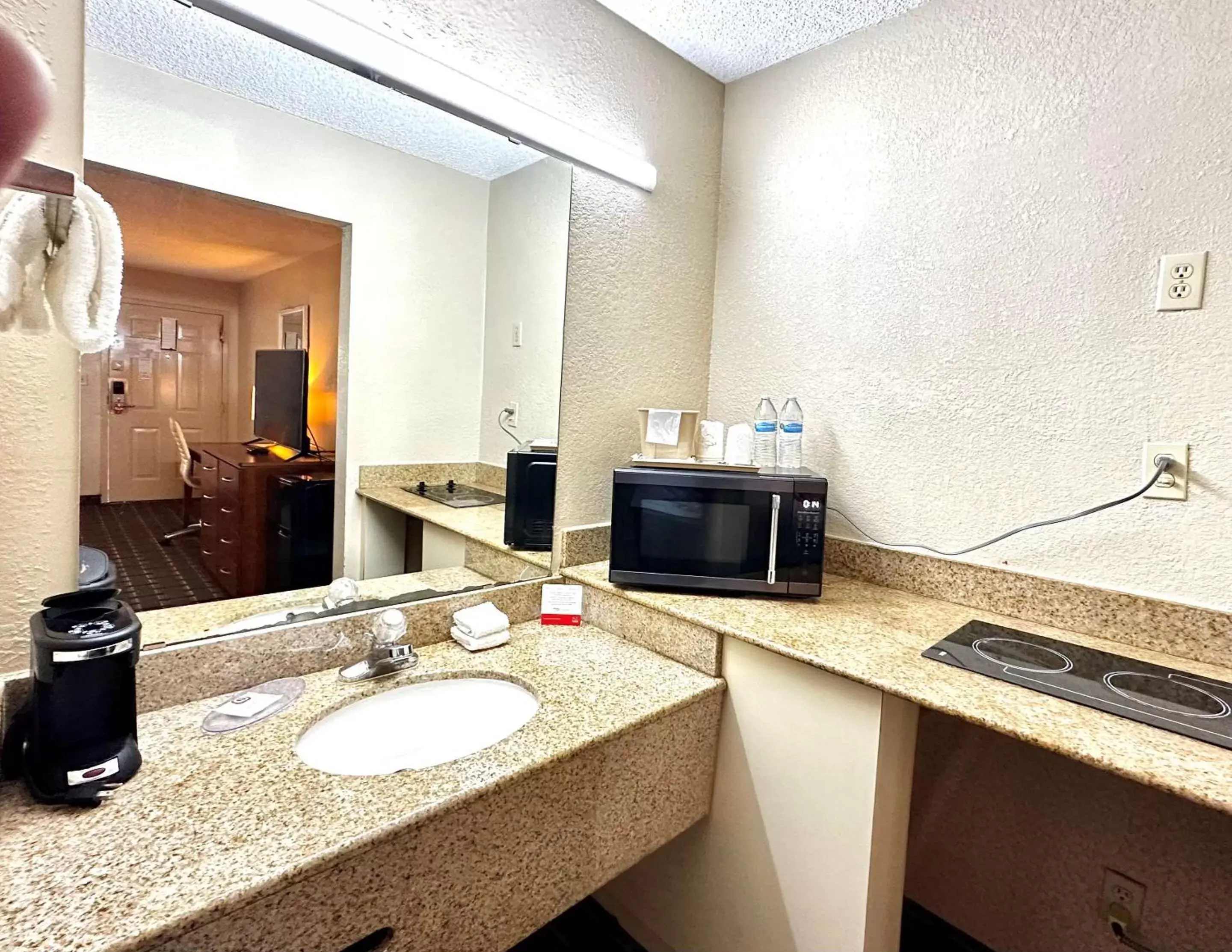 Kitchen or kitchenette, Bathroom in Econo Lodge