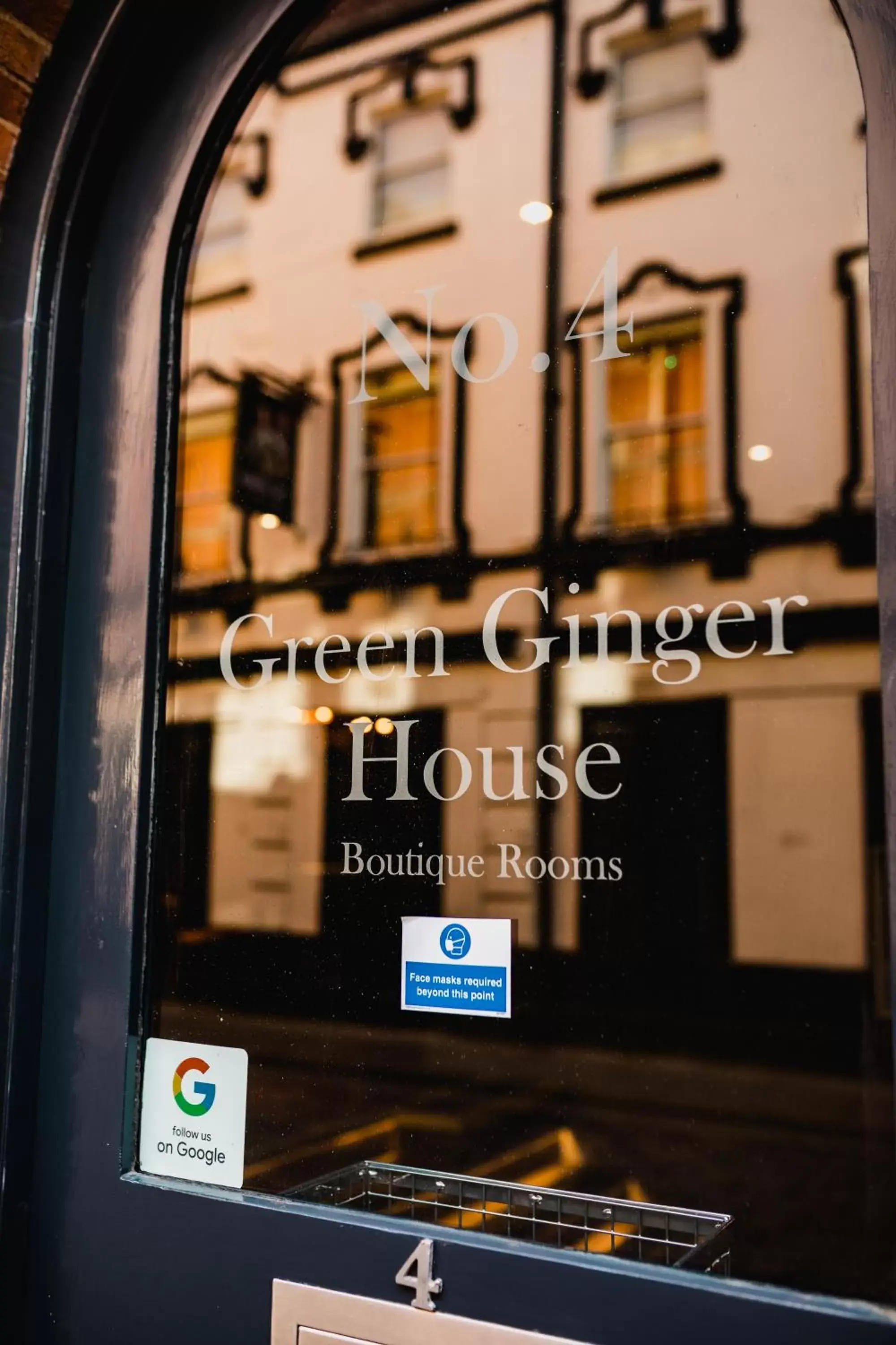 Facade/entrance in Green Ginger House