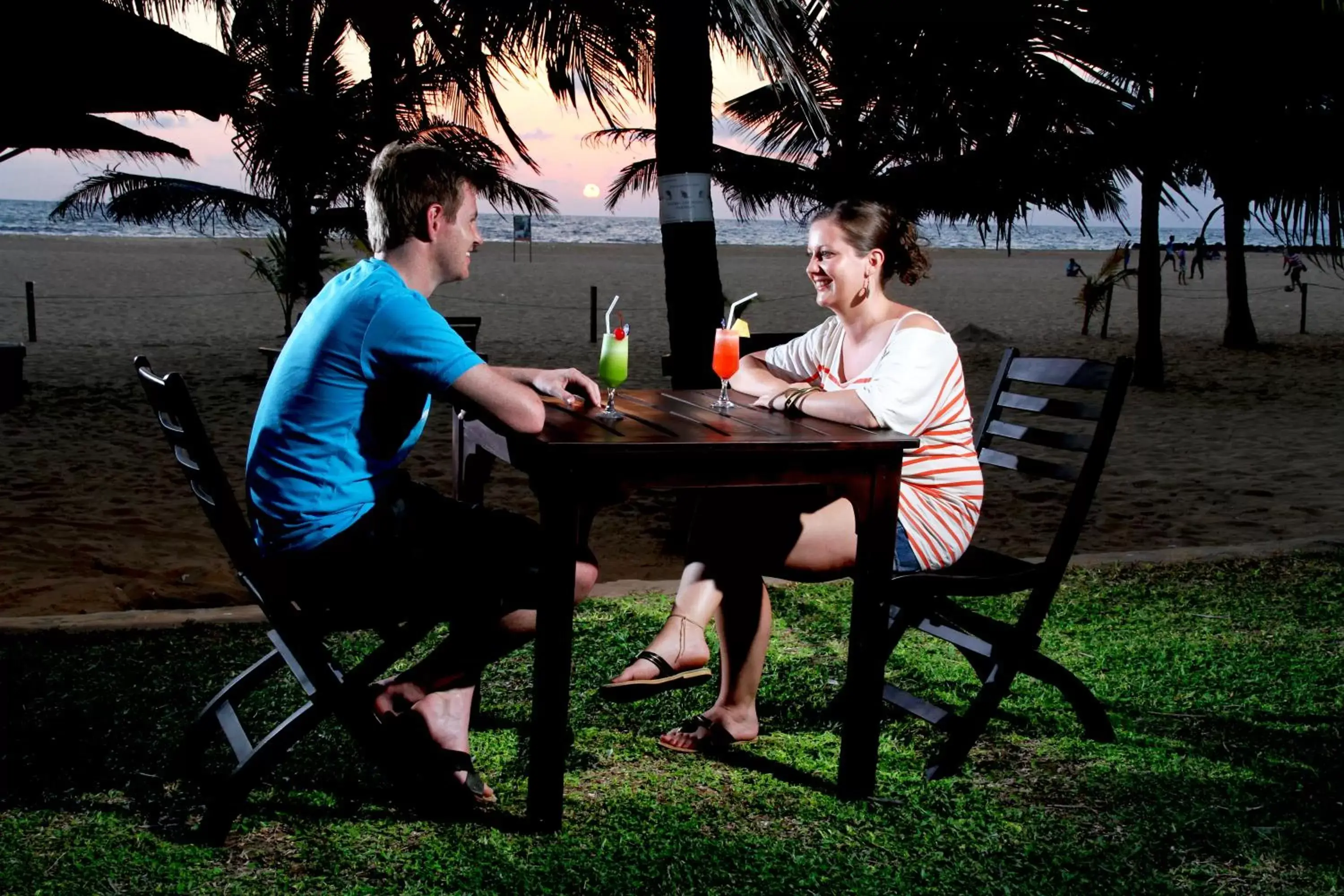 Patio in Goldi Sands Hotel