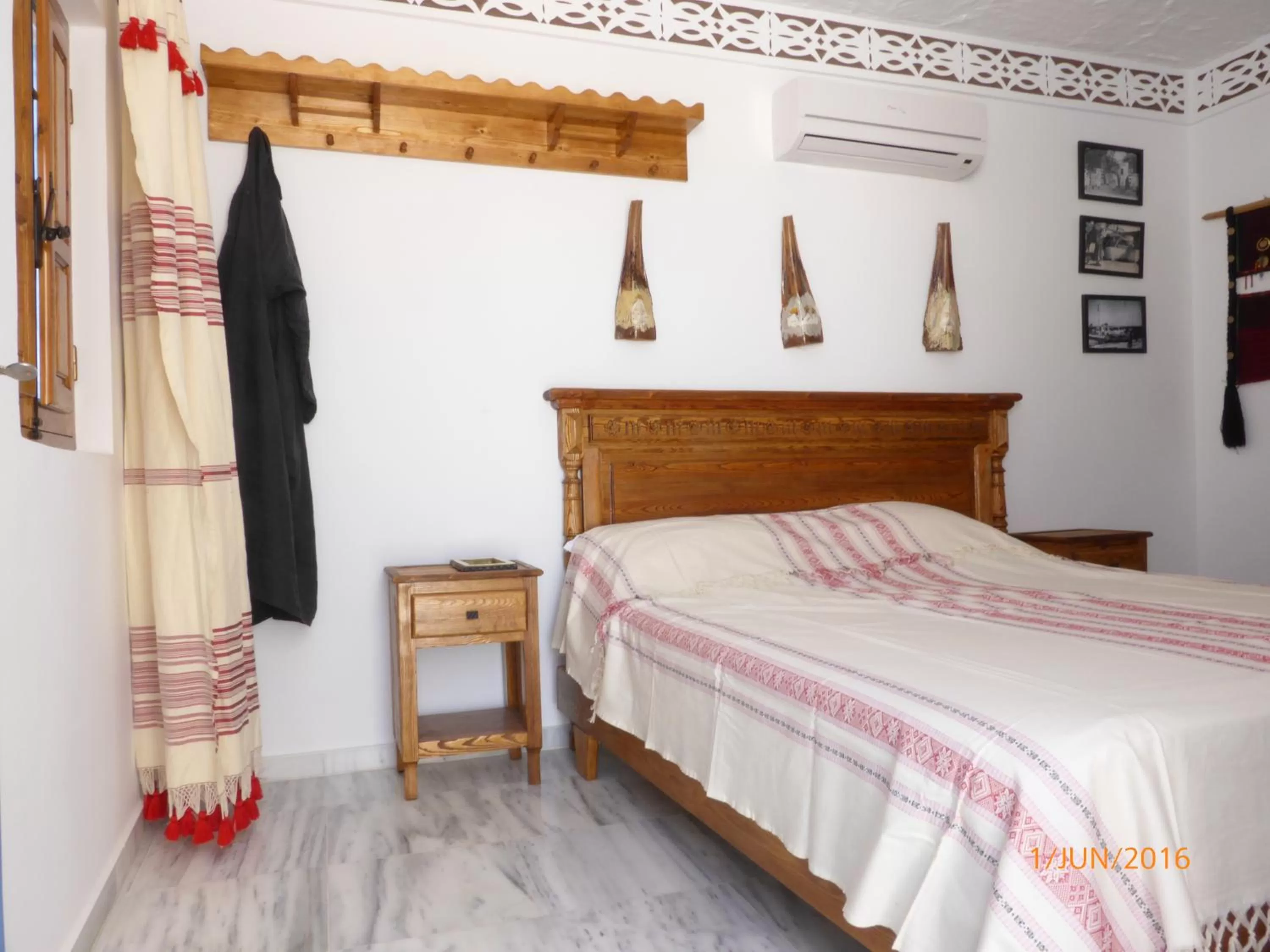 Bedroom, Bed in Villa Jasmin