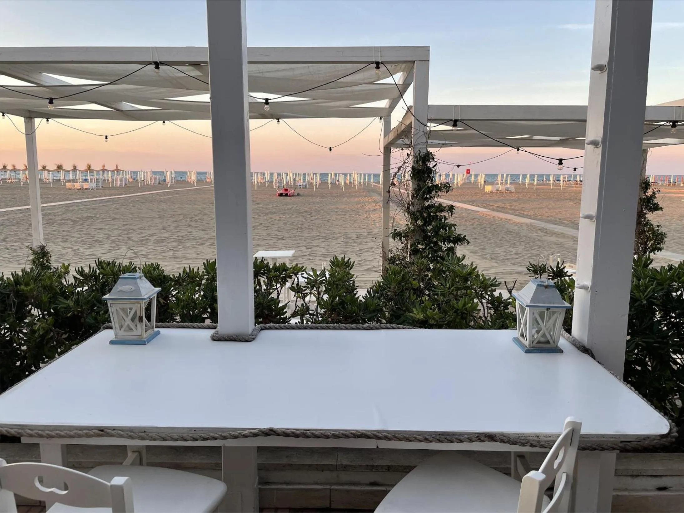 Beach in Grand Hotel Terme