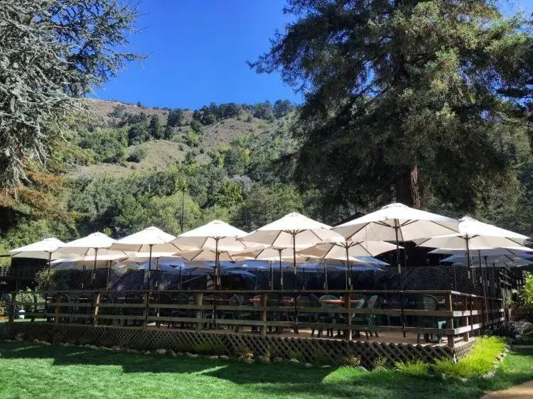 Swimming Pool in Big Sur River Inn