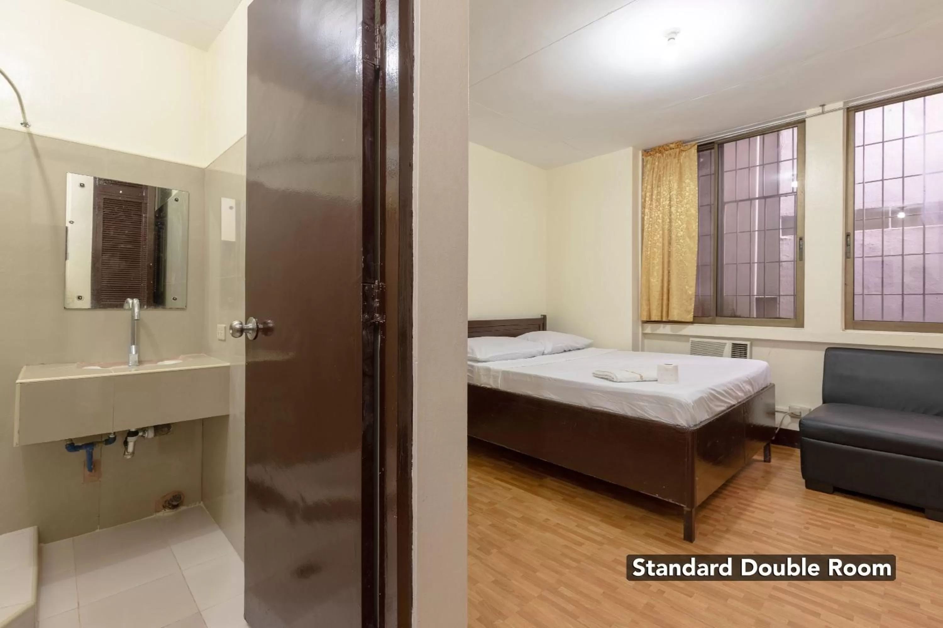 Bed in Victoria Mansions