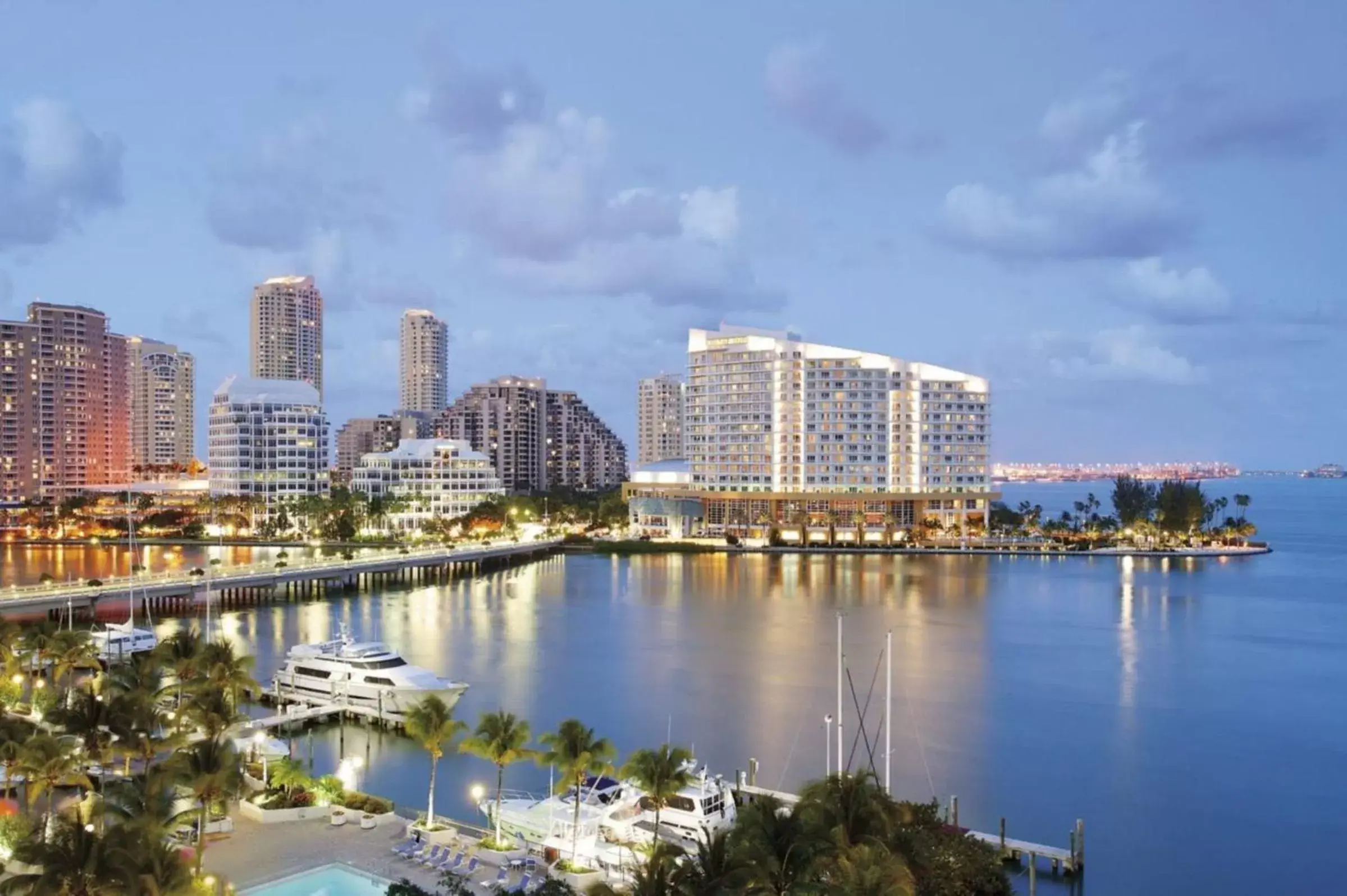 City view in Mandarin Oriental Miami