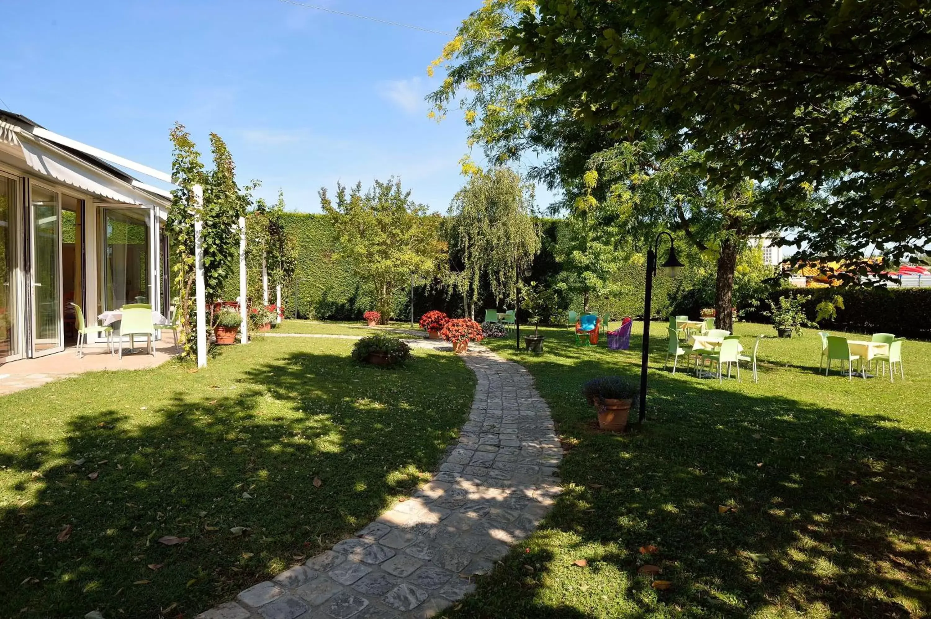 Garden in Hotel Italia