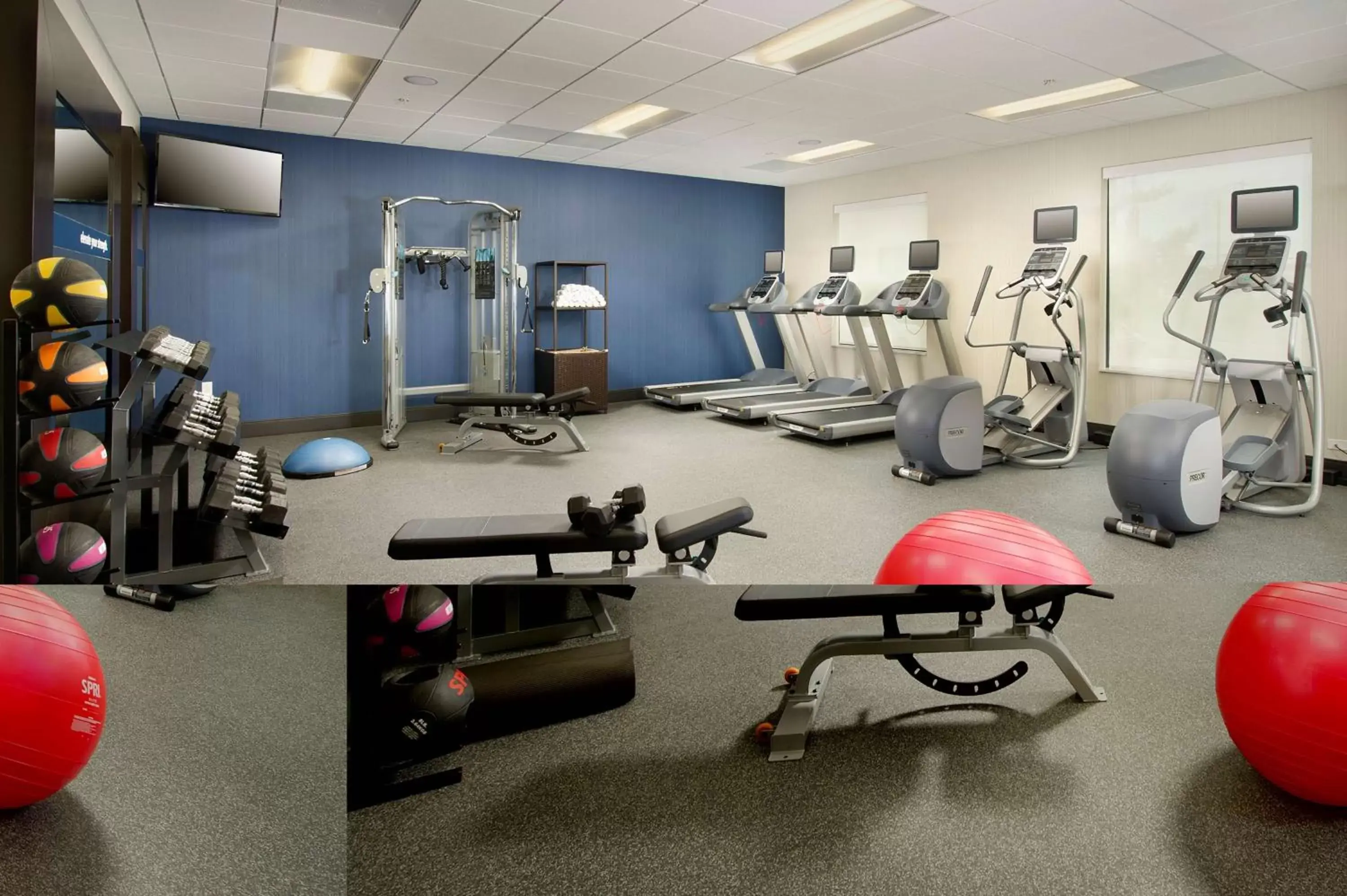 Fitness centre/facilities, Fitness Center/Facilities in Hampton Inn and Suites Washington DC North/Gaithersburg