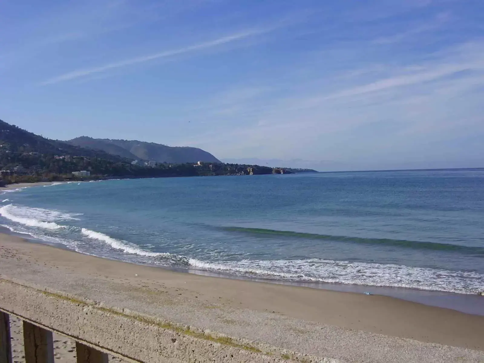 Beach in Stanza in Villa con giardino vista mare