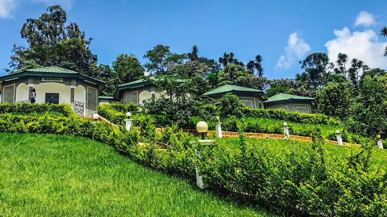 Garden in La Vallée de Bana