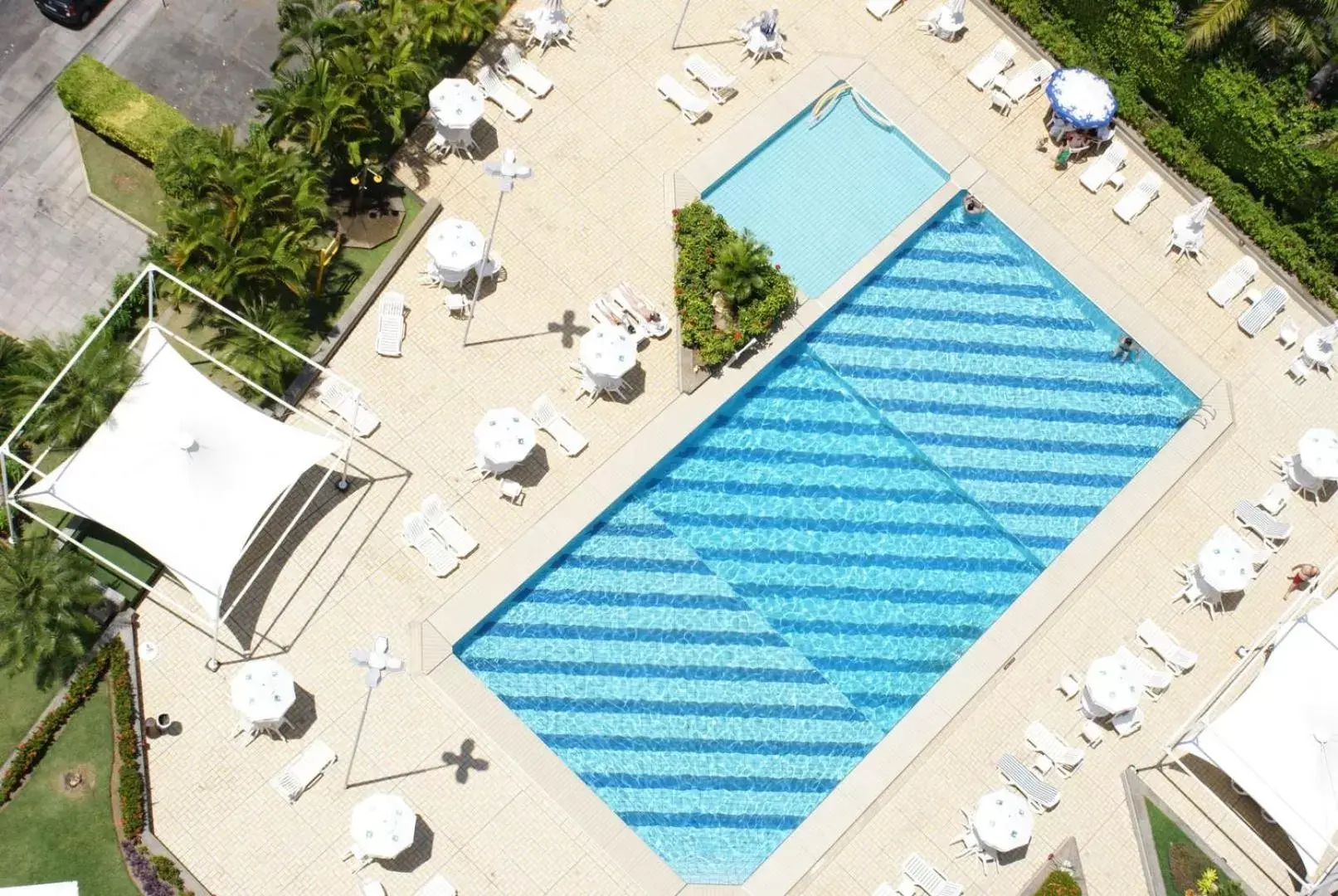 Bird's eye view, Pool View in Fiesta Bahia Hotel