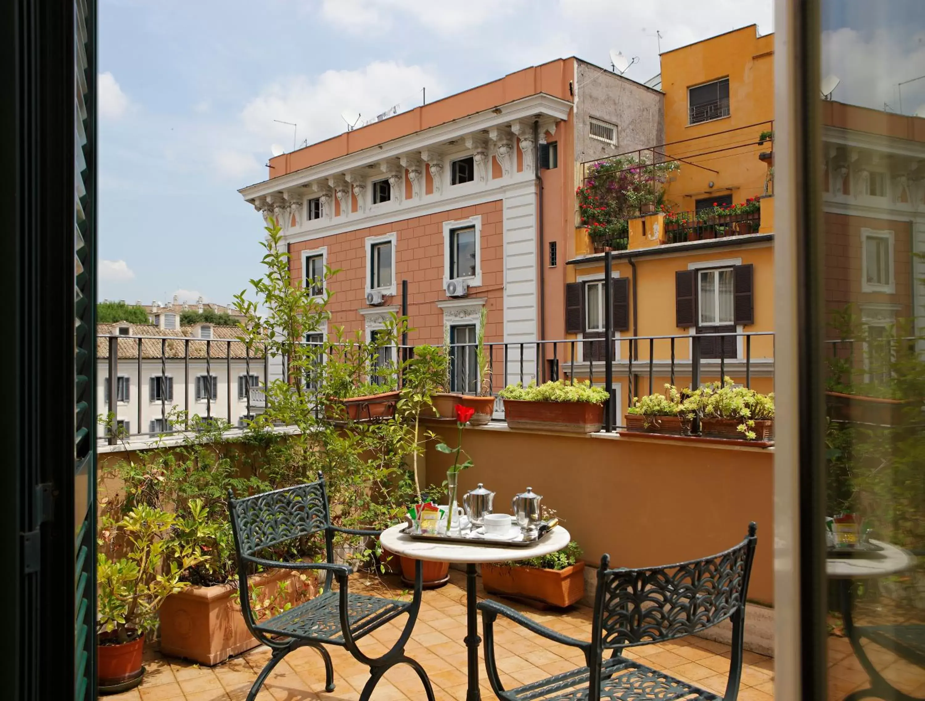Balcony/Terrace in Hotel Hiberia