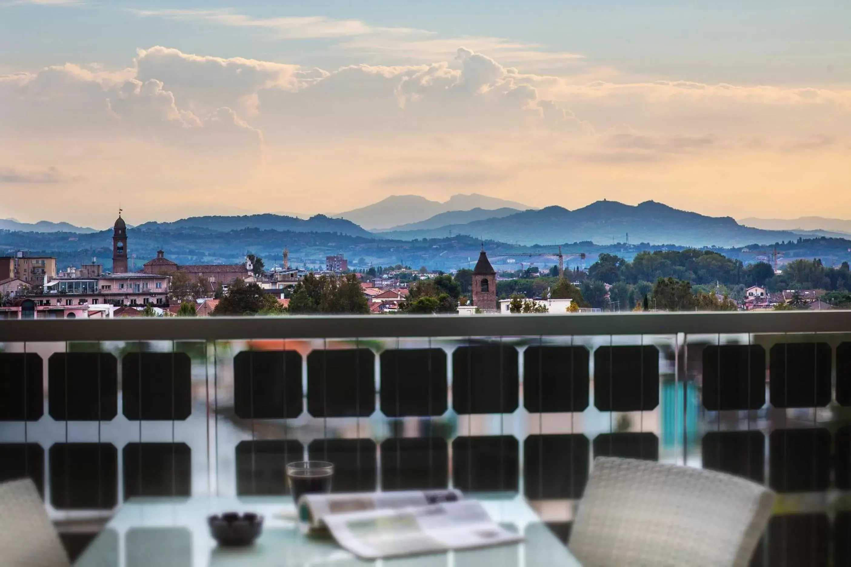 Bird's eye view in Hotel Aria Bird's eye view in Hotel Aria