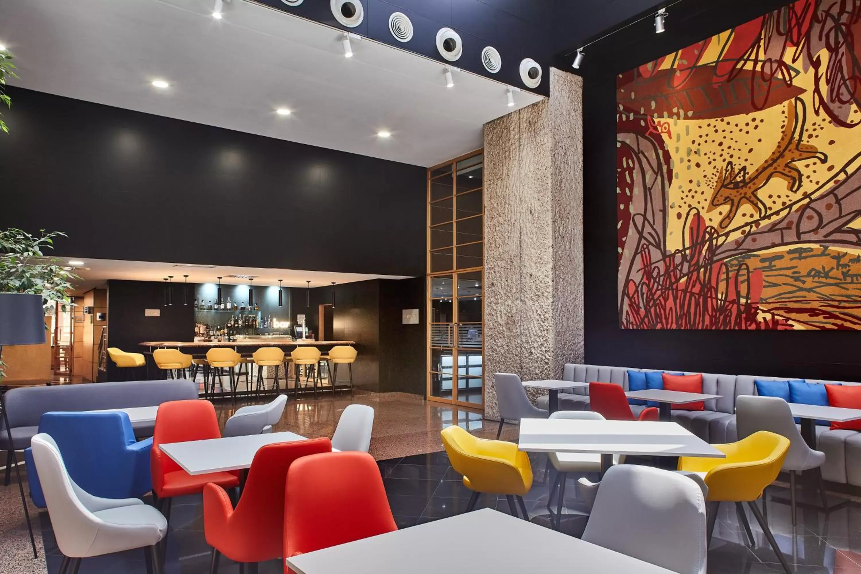 Lobby or reception in Silken Puerta Madrid Lobby or reception in Silken Puerta Madrid