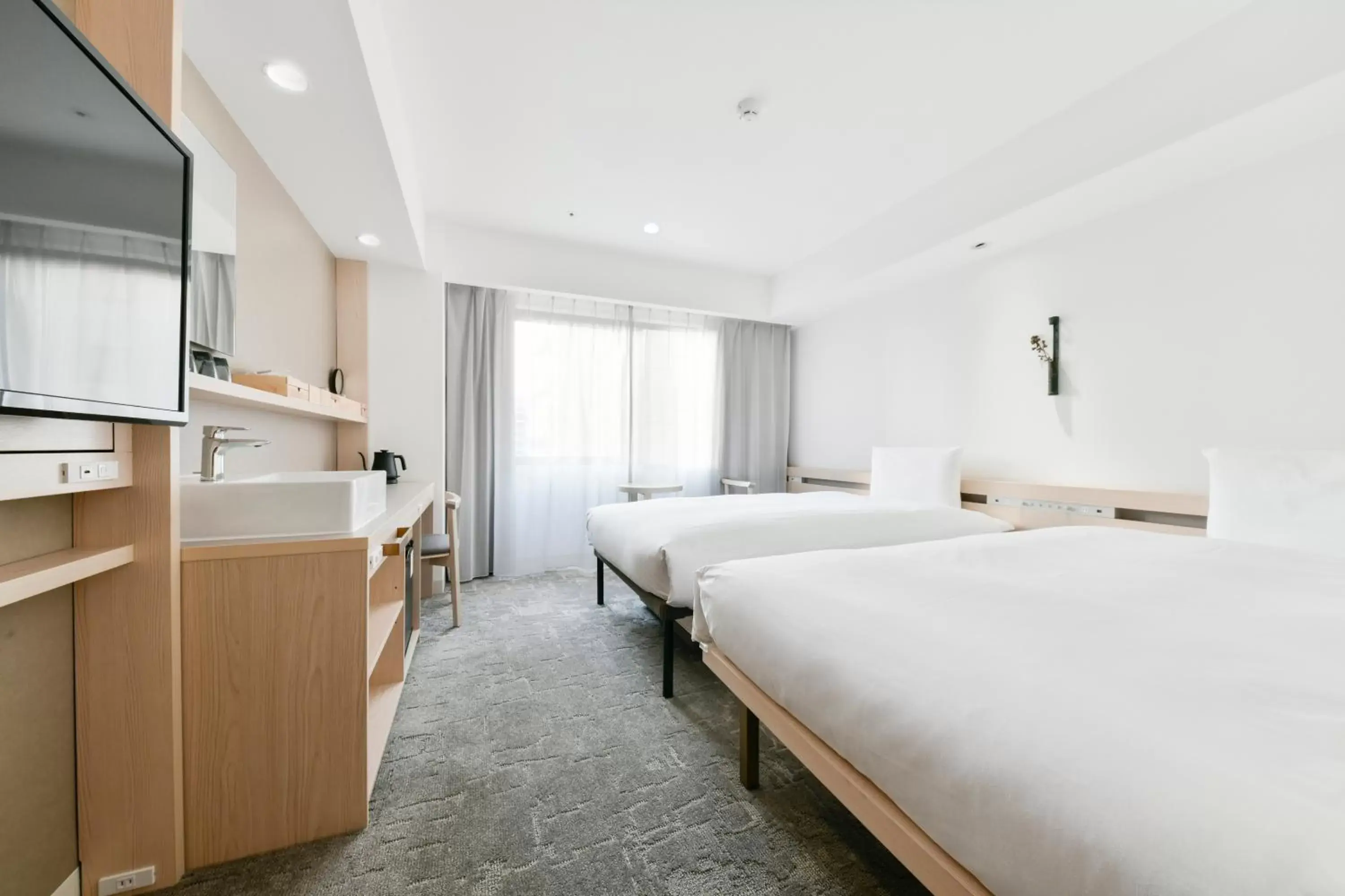 Photo of the whole room, Bed in REF Kumamoto by VESSEL HOTELS