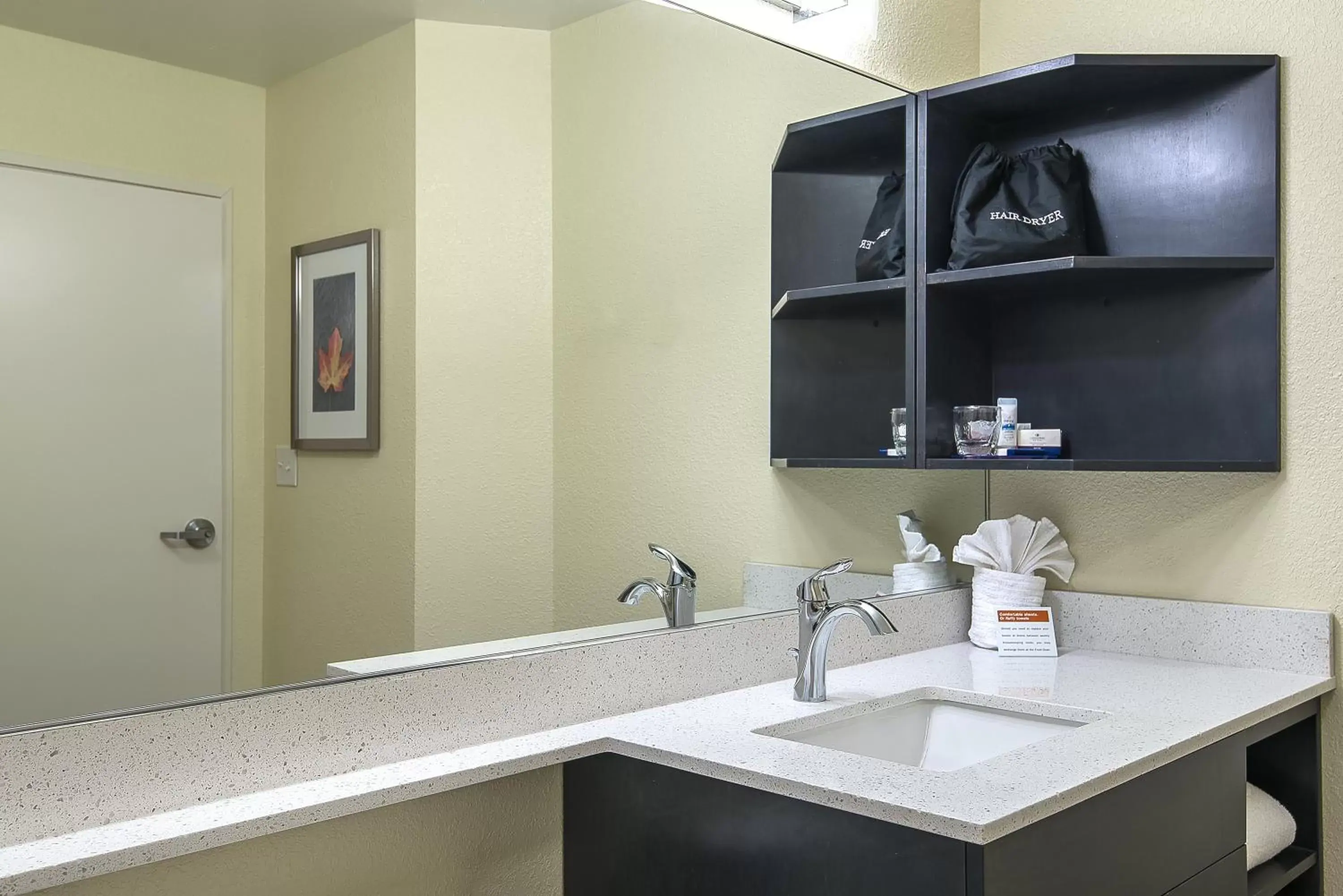 Bathroom in Candlewood Suites Bloomington, an IHG Hotel