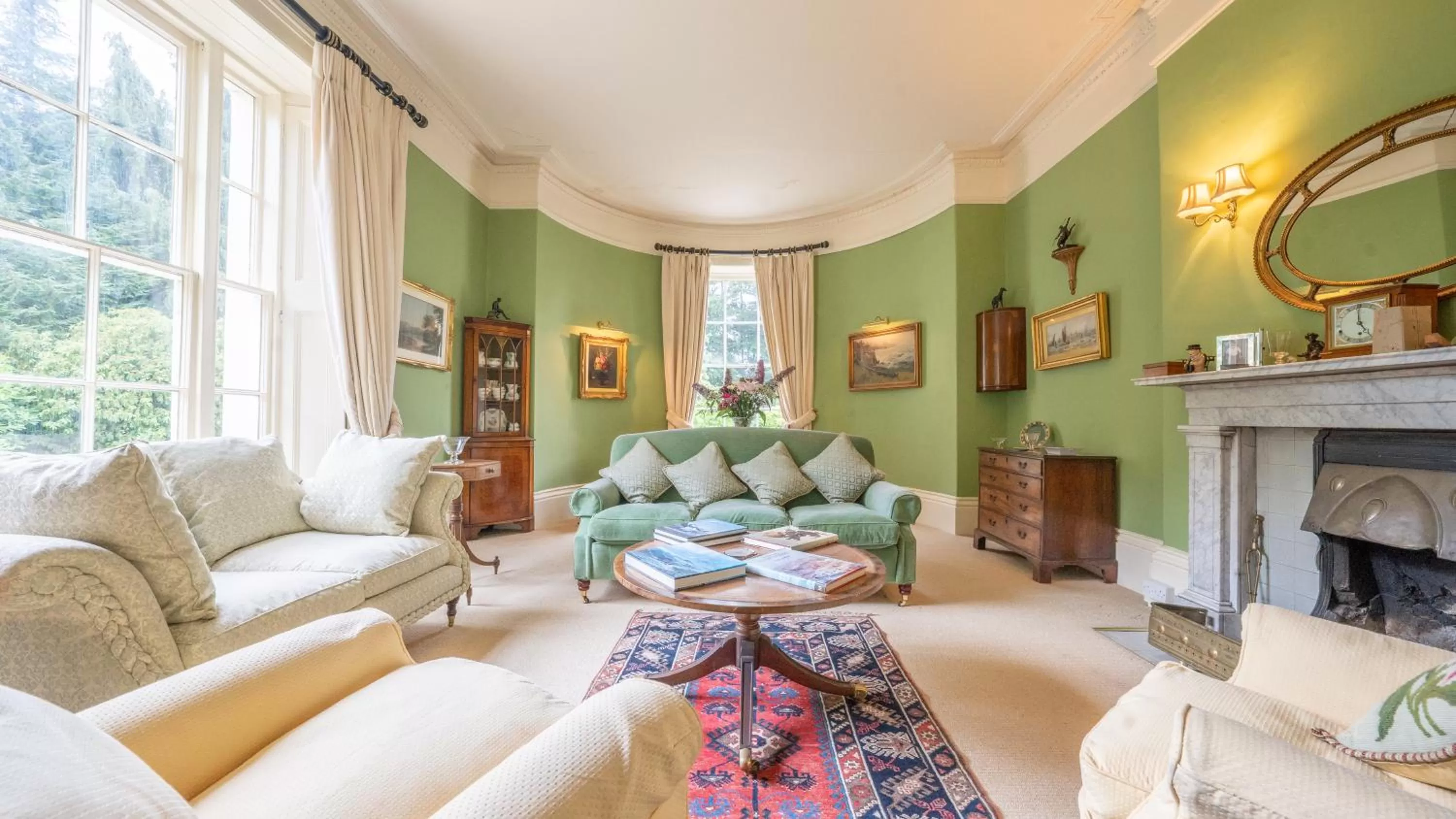 Living room, Seating Area in Pantybeiliau House Bed & Breakfast