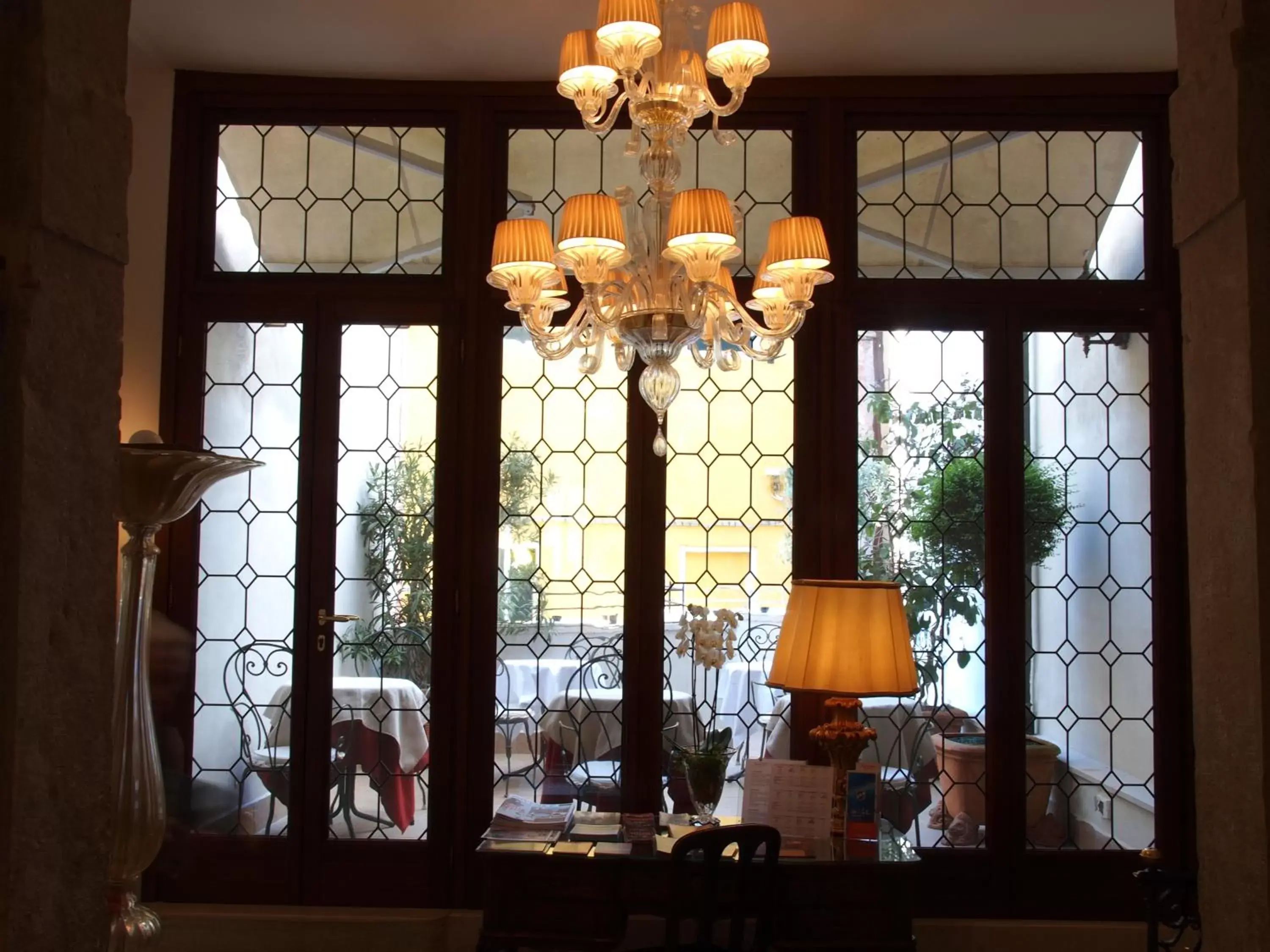 Decorative detail in Hotel Casa Verardo Residenza d'Epoca