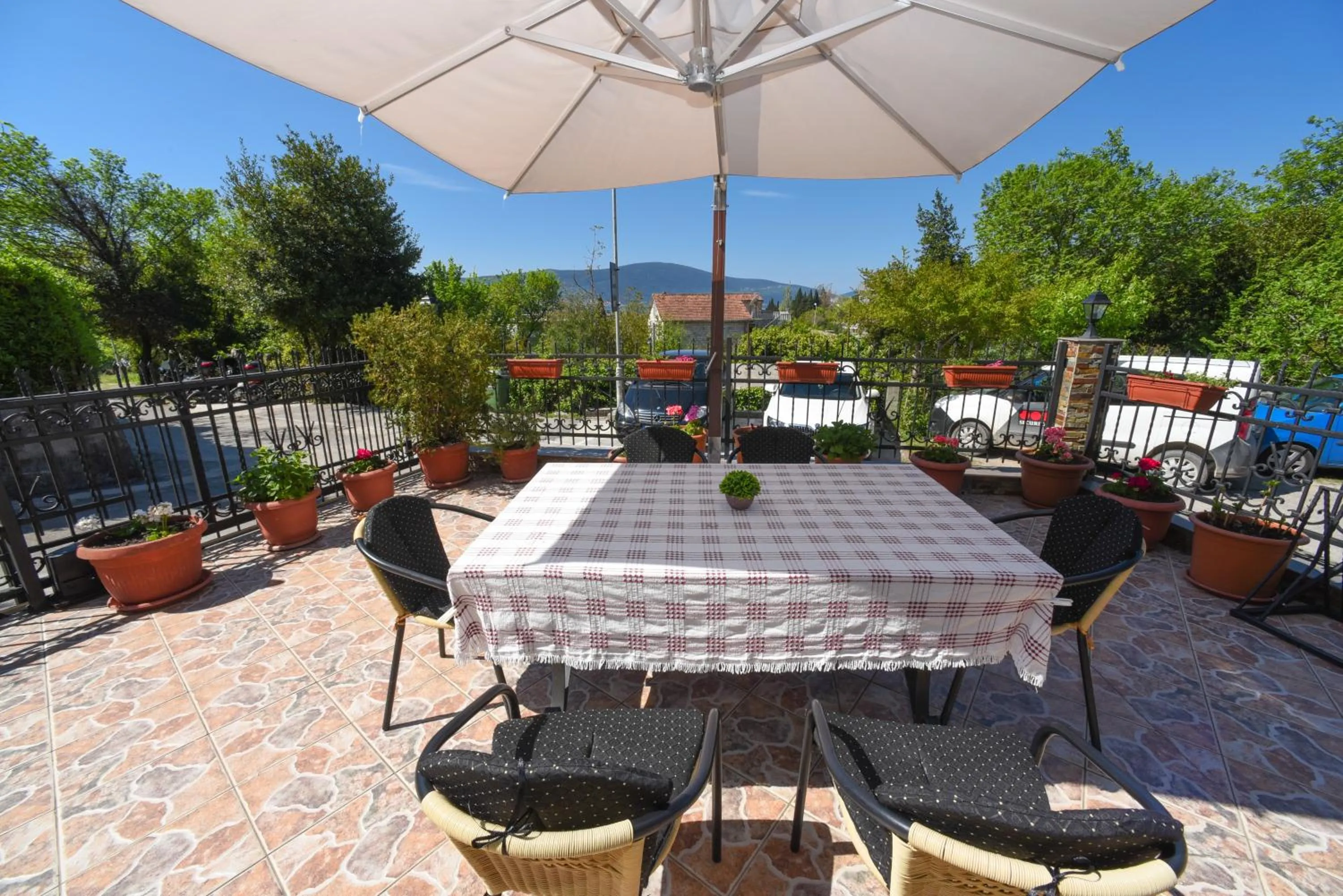 Balcony/Terrace in D&D Apartments