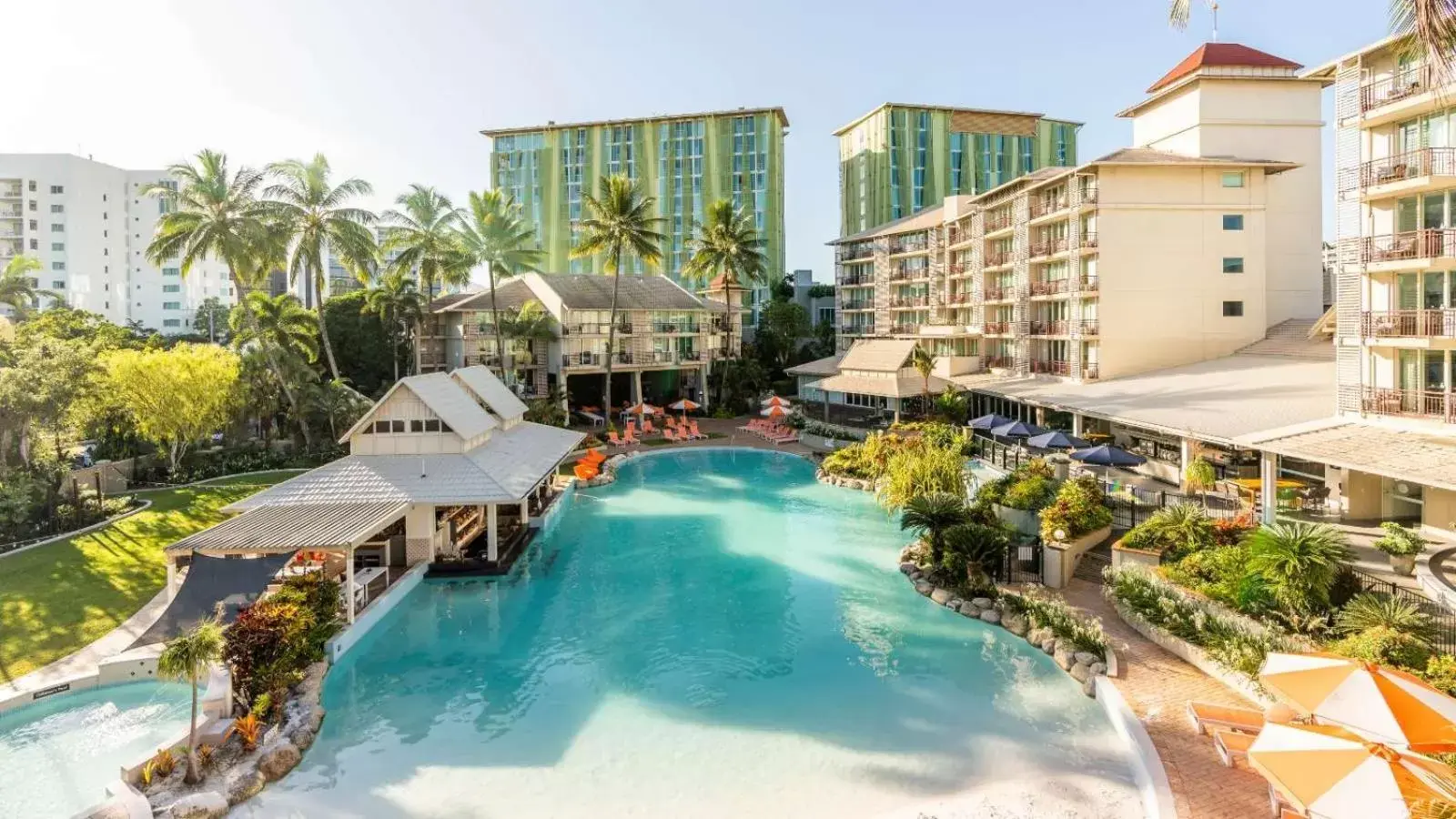 Swimming pool, Pool View in Novotel Cairns Oasis Resort