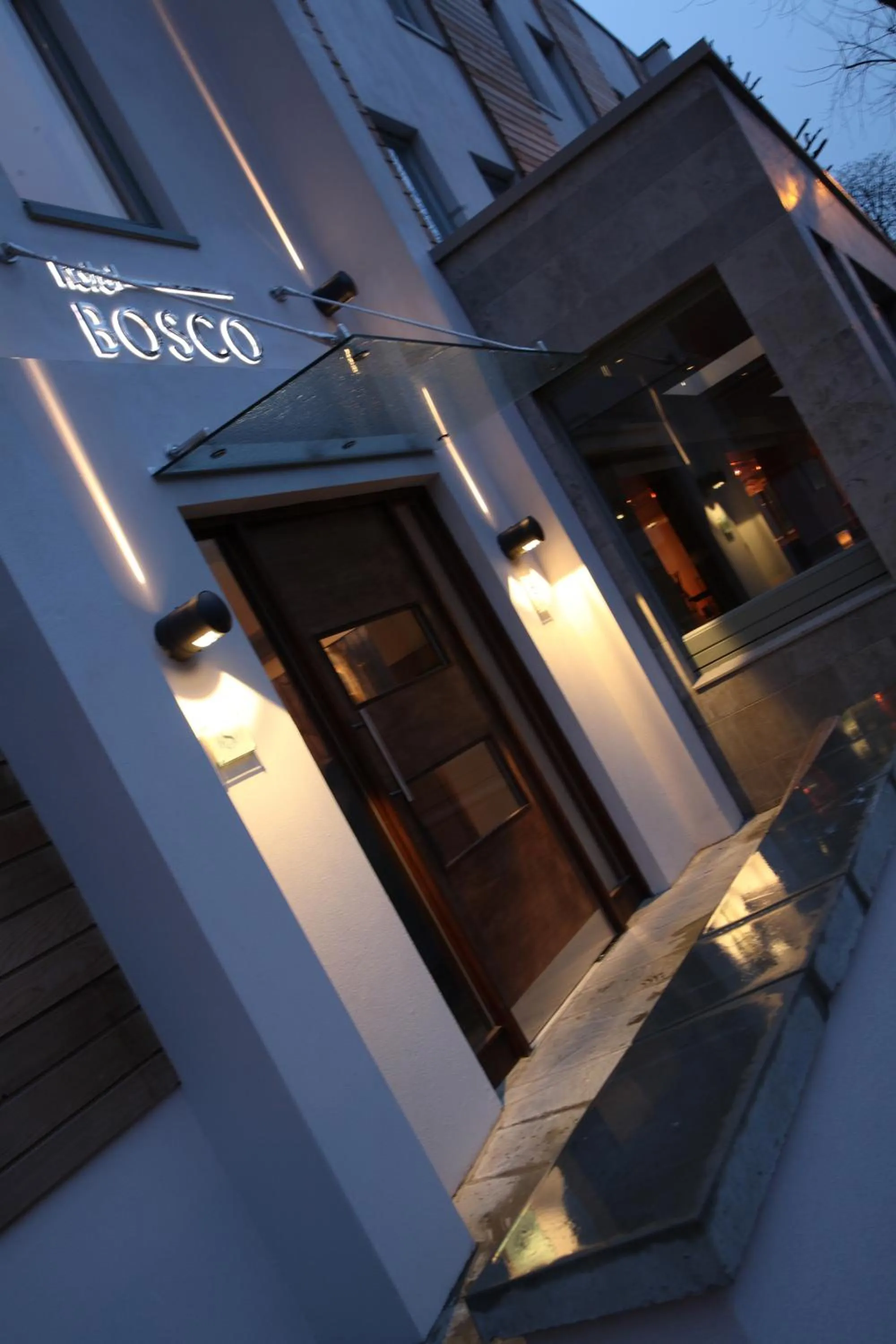 Facade/entrance in Hotel Bosco