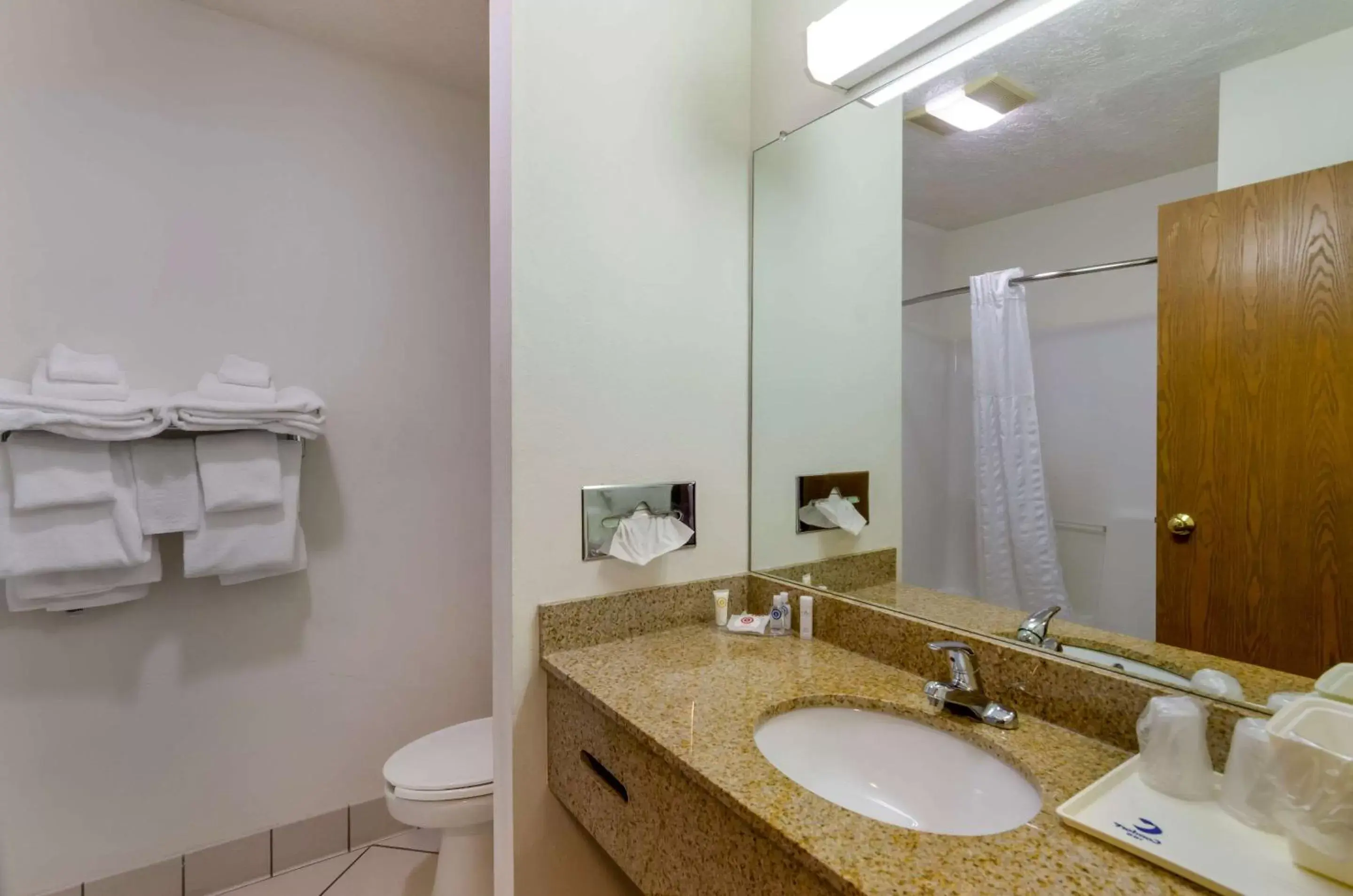 Photo of the whole room, Bathroom in Comfort Inn Atkins-Marion I-81