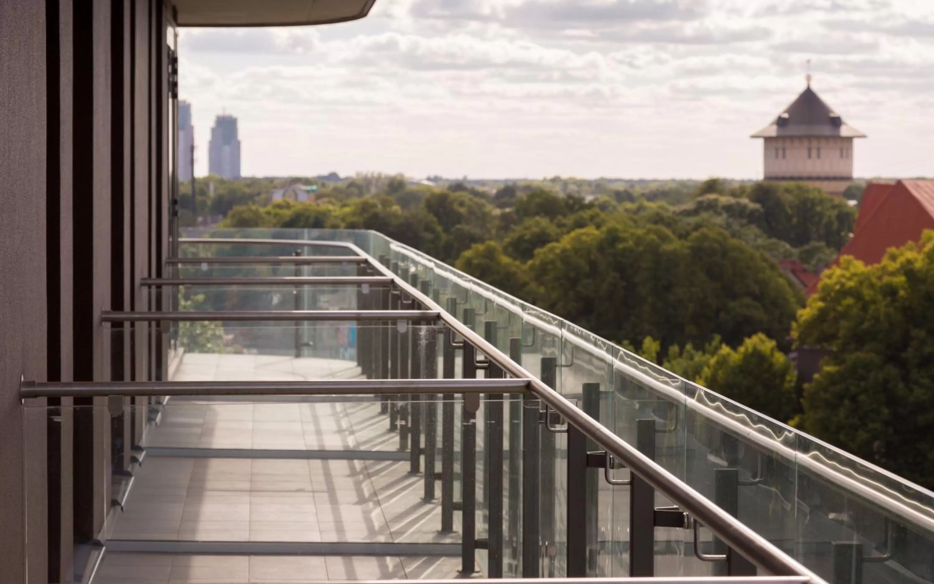 Balcony/Terrace in Park Inn by Radisson Riga Valdemara
