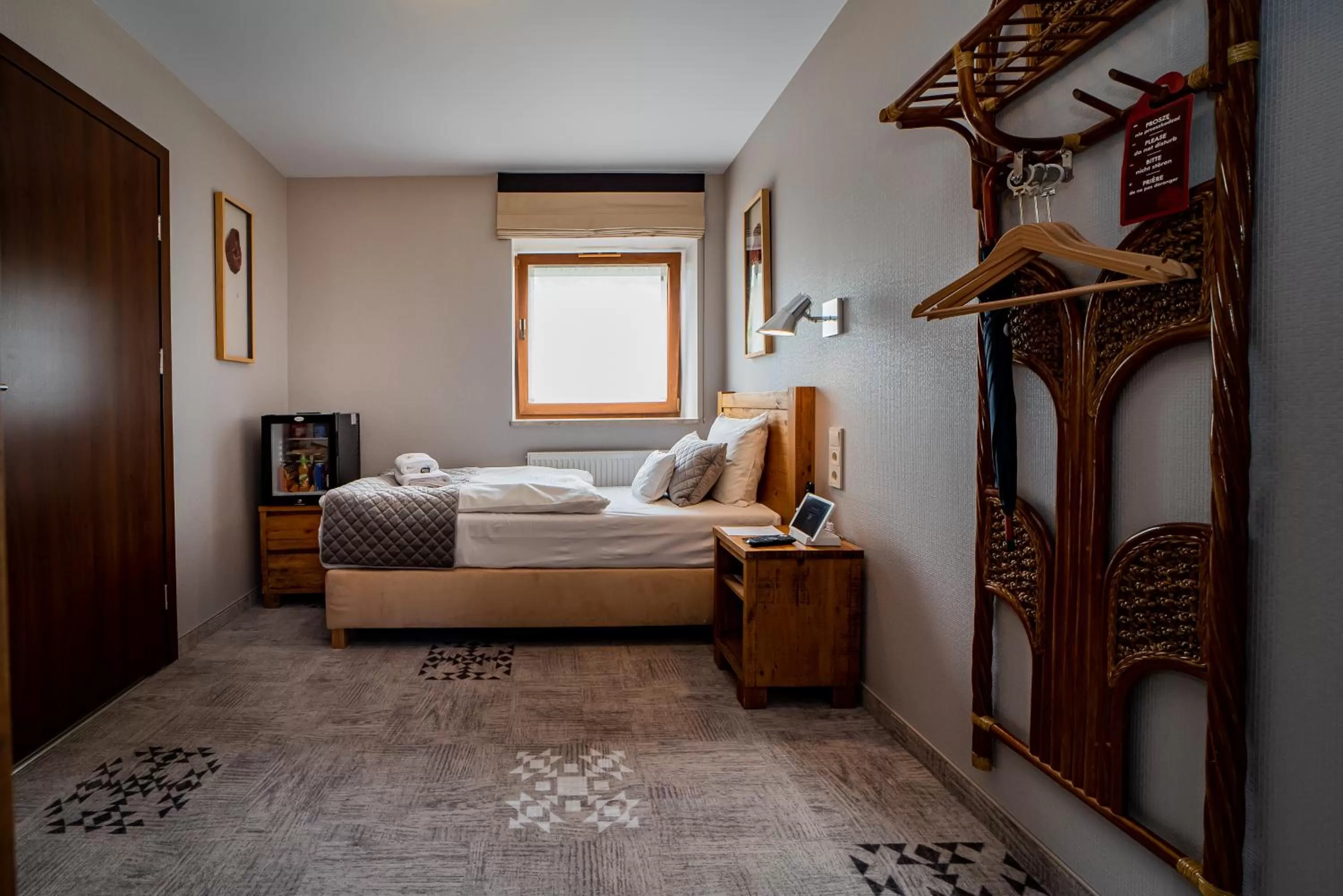 Bed in Hotel Żywiecki Medical SPA & Sport Żywiec