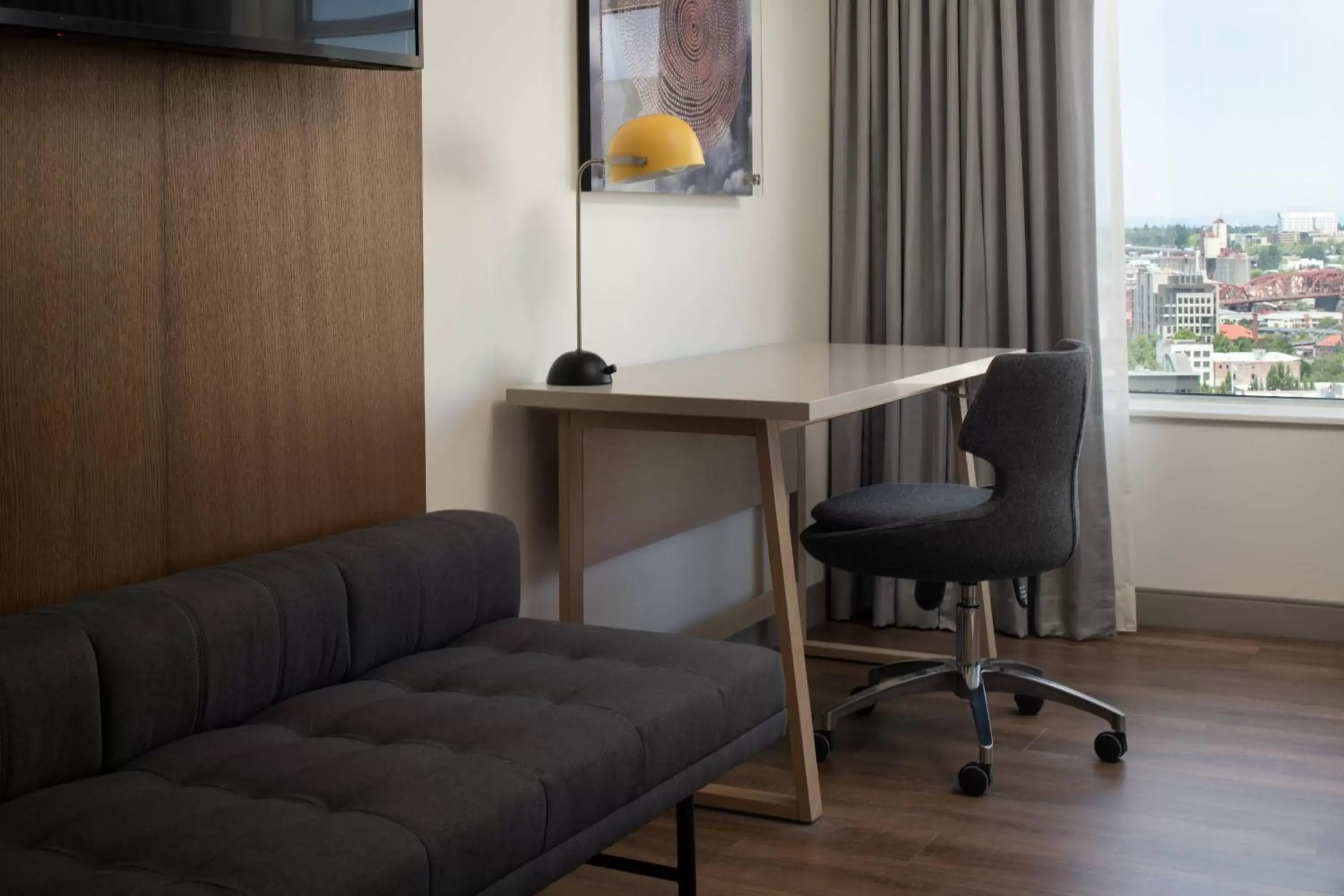 Photo of the whole room, Seating Area in The Bidwell Marriott Portland