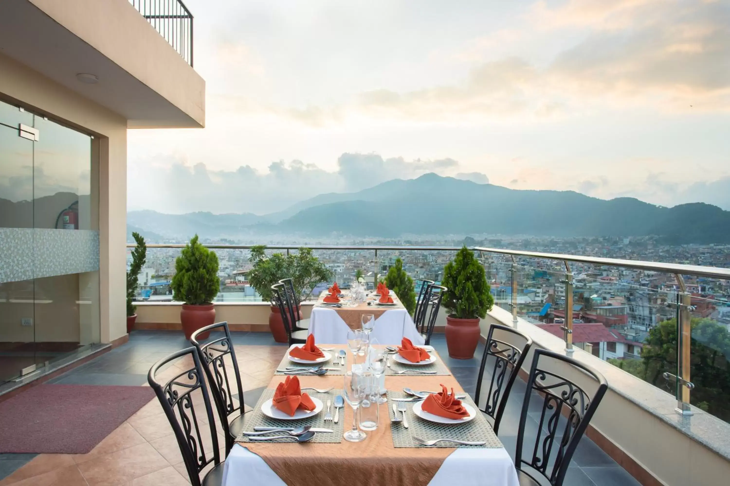 Balcony/Terrace in Hotel Moonlight