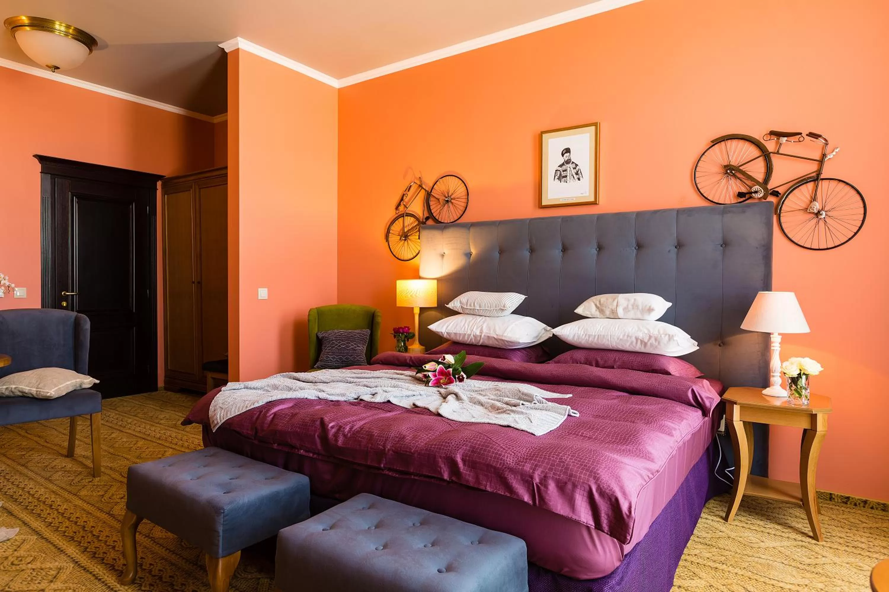 Bedroom, Bed in Country Spa Retreat