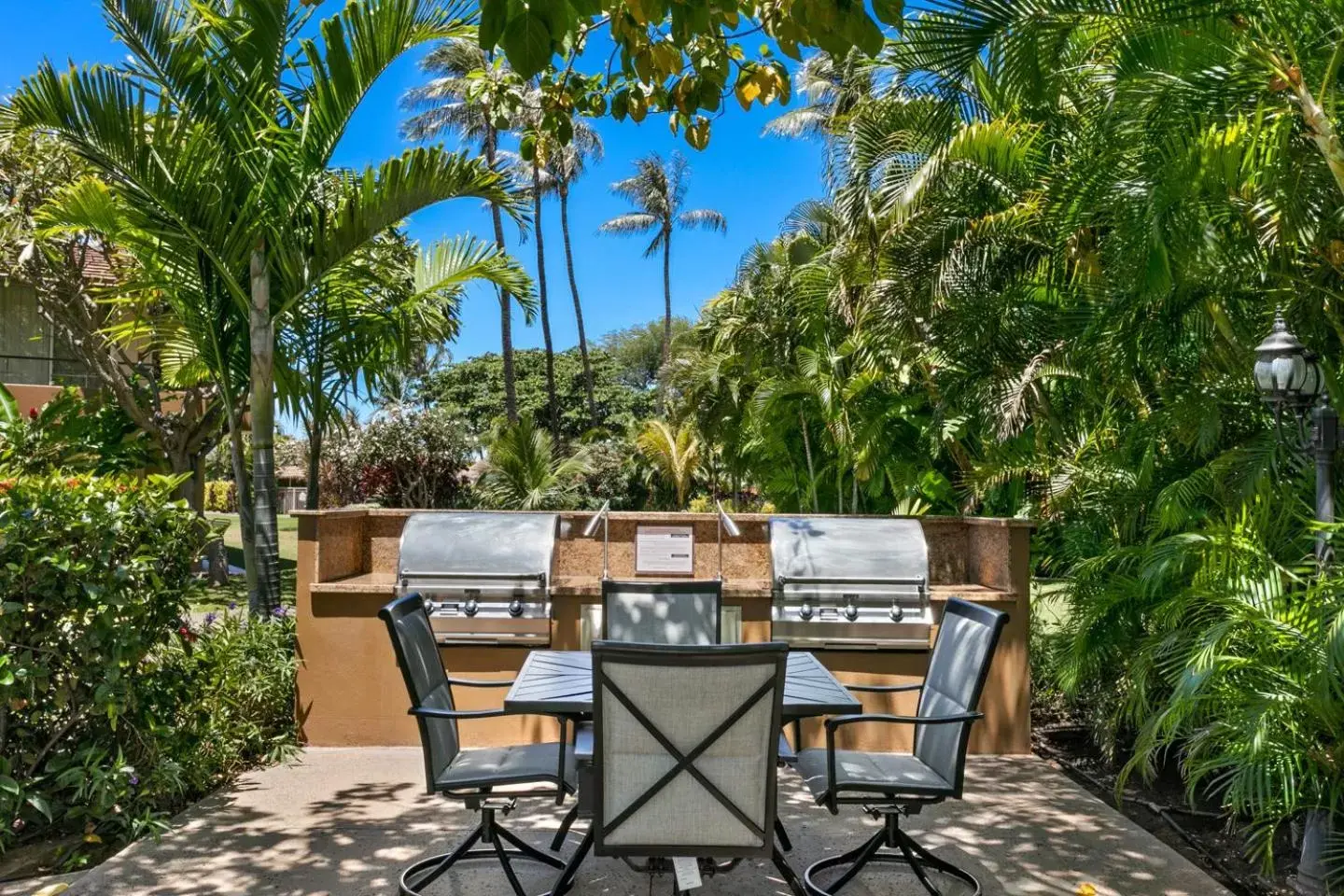 BBQ facilities in Aston Maui Kaanapali Villas